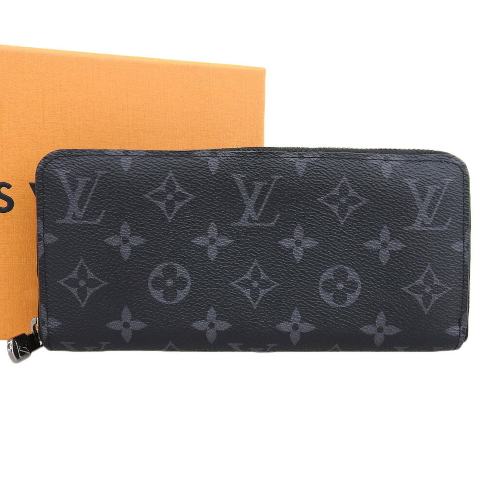 Monogram Eclipse Bi Fold Long Wallet Louis Vuitton: Monogram Eclipse Bi Fold Long Wallet Louis Vuitton Monogram Eclipse Bi Fold Long Wallet Louis Vuitton features the iconic Monogram Eclipse pattern, a classic design element from the renowned French lu