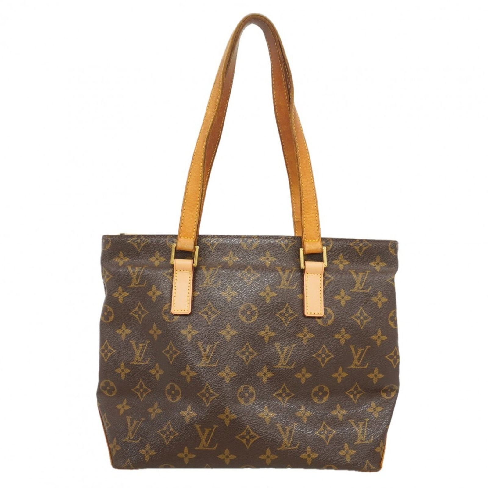 Louis Vuitton Tote Bag: Louis Vuitton Tote Bag Brown Louis Vuitton Tote Bag, measuring 24.5cm x 27.5cm x 13cm, features a classic design with clean lines and a timeless aesthetic. The bag's brown color adds a touch of