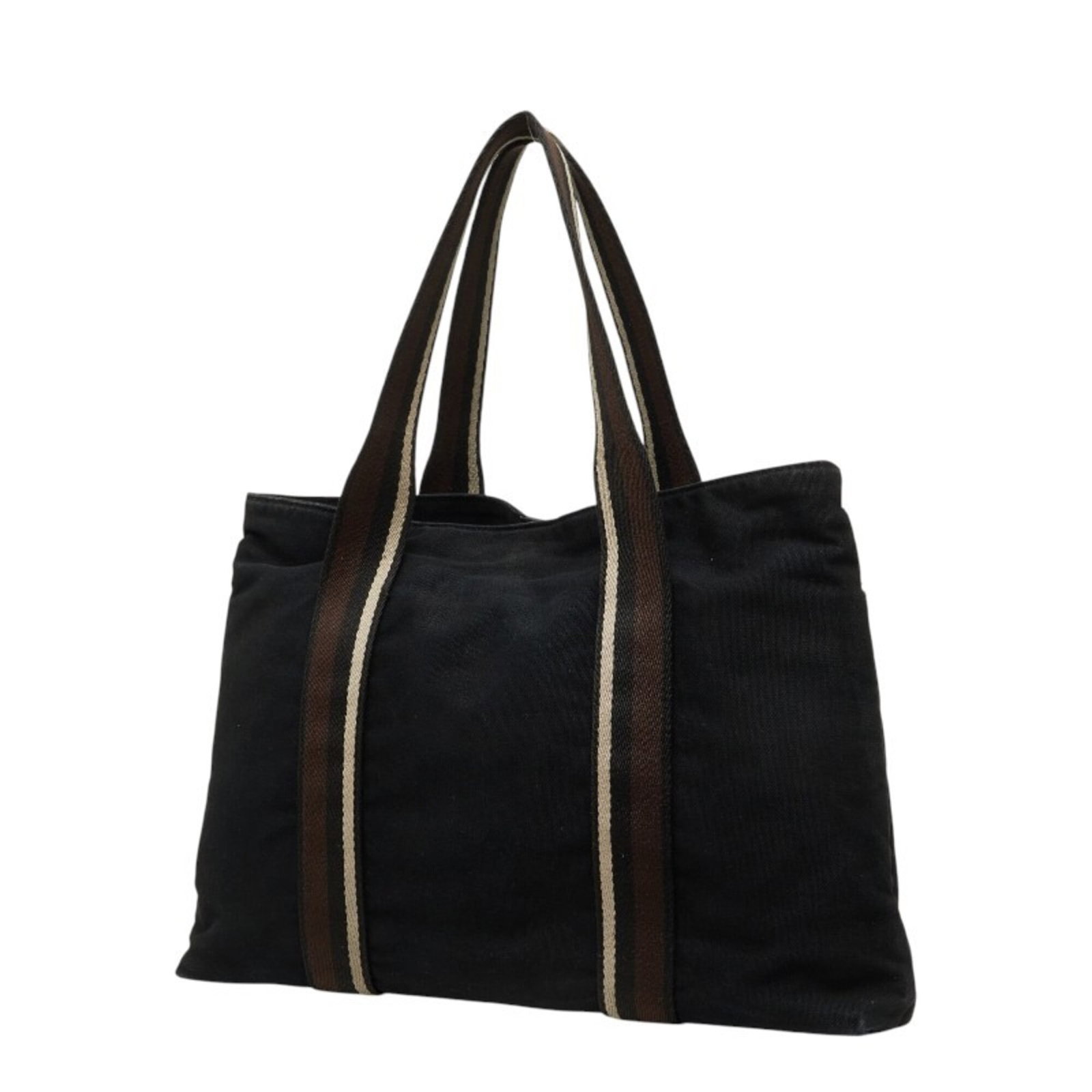 Canvas Leather Bag Tote Hermes - 2