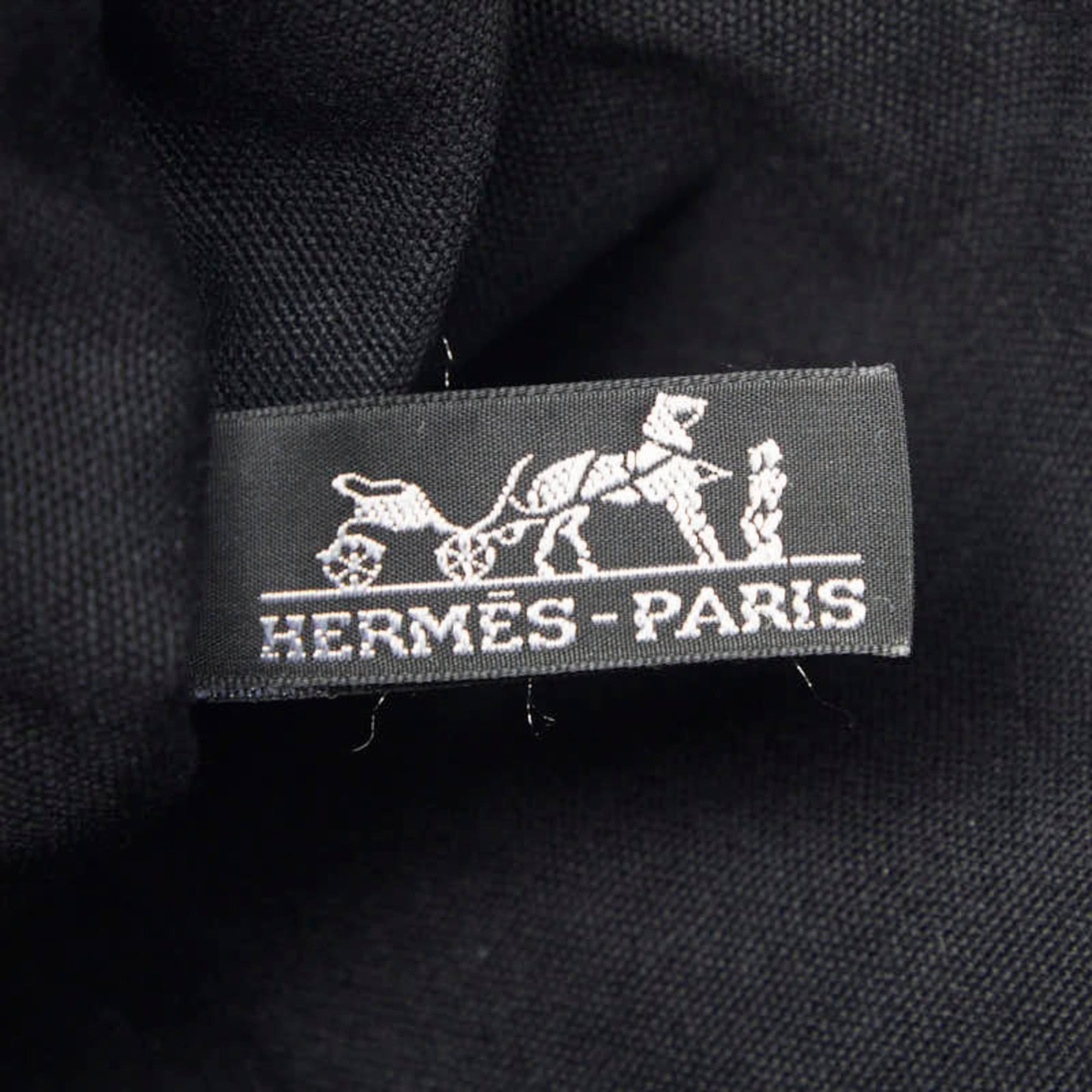 Canvas Leather Bag Tote Hermes - 9