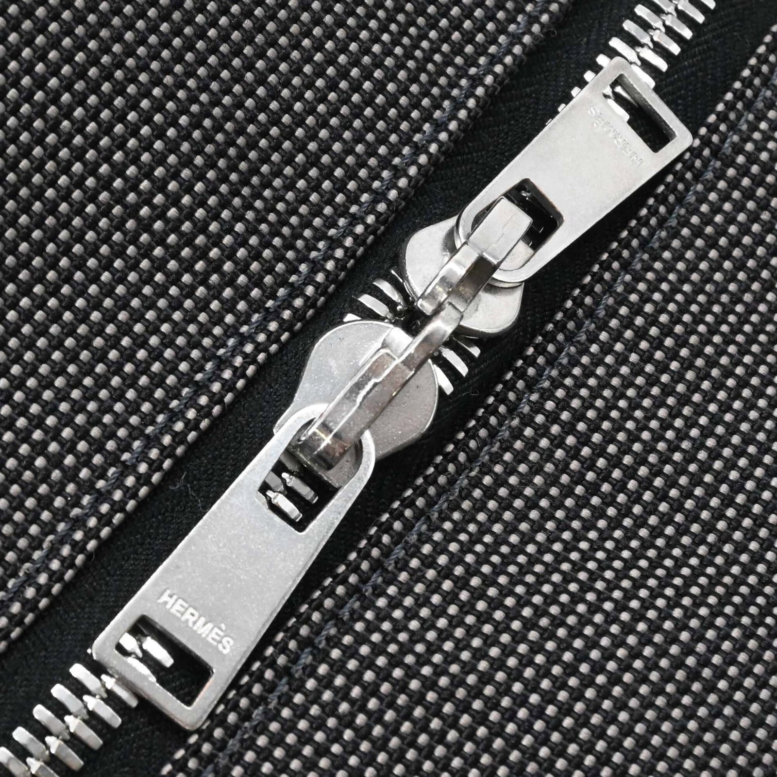 Nylon canvas backpack by Hermes - 7