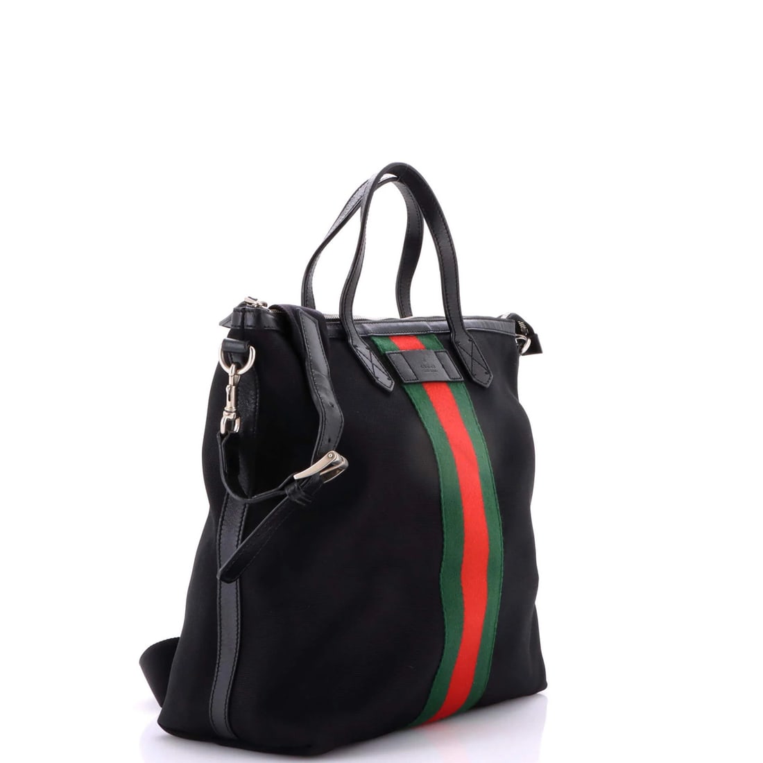 Tote Techno Medium Gucci Canvas Web Zip - 2