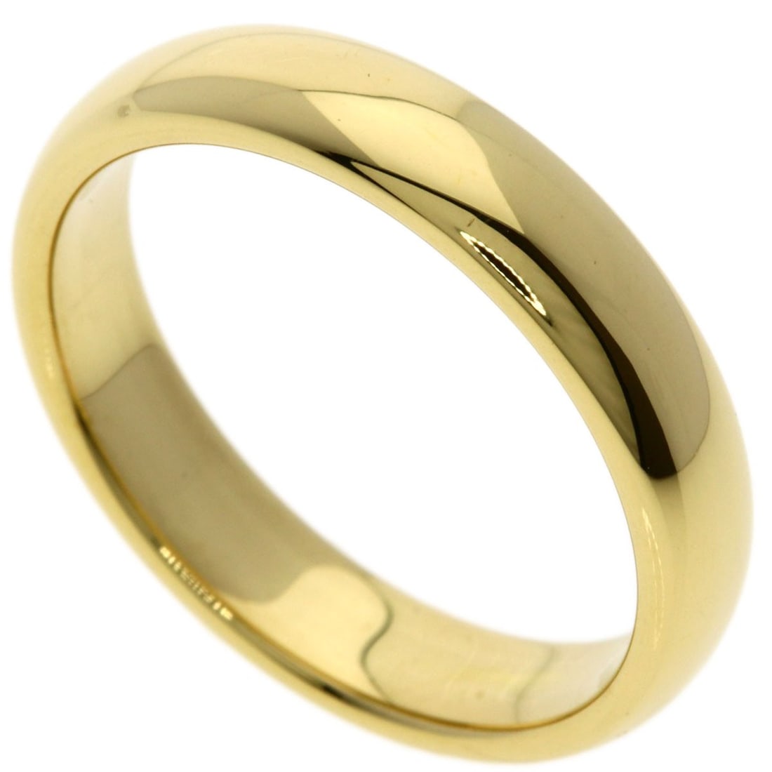 Tiffany Co Wedding Ring K18 Gold: Tiffany Co Wedding Ring K18 Gold K18 gold Tiffany Co. wedding ring, crafted from 18k yellow gold with a ring size of 9.25(US). This elegant ring features the iconic Tiffany & Co. style, making it a ti