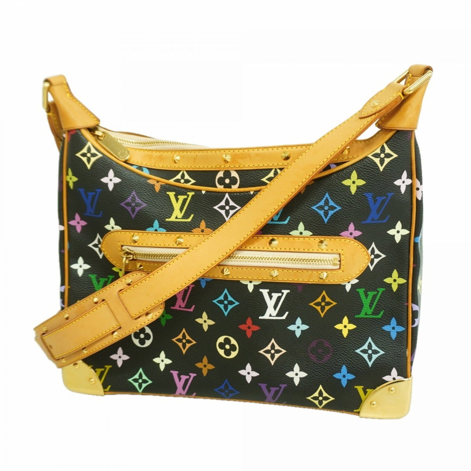 Shoulder Bag By Louis Vuitton: Shoulder Bag By Louis Vuitton The Louis Vuitton shoulder bag boasts sleek lines and a timeless design, with its signature monogram pattern in rich Noir color. Measuring 19cm x 30.5cm x 9.5cm, it offer