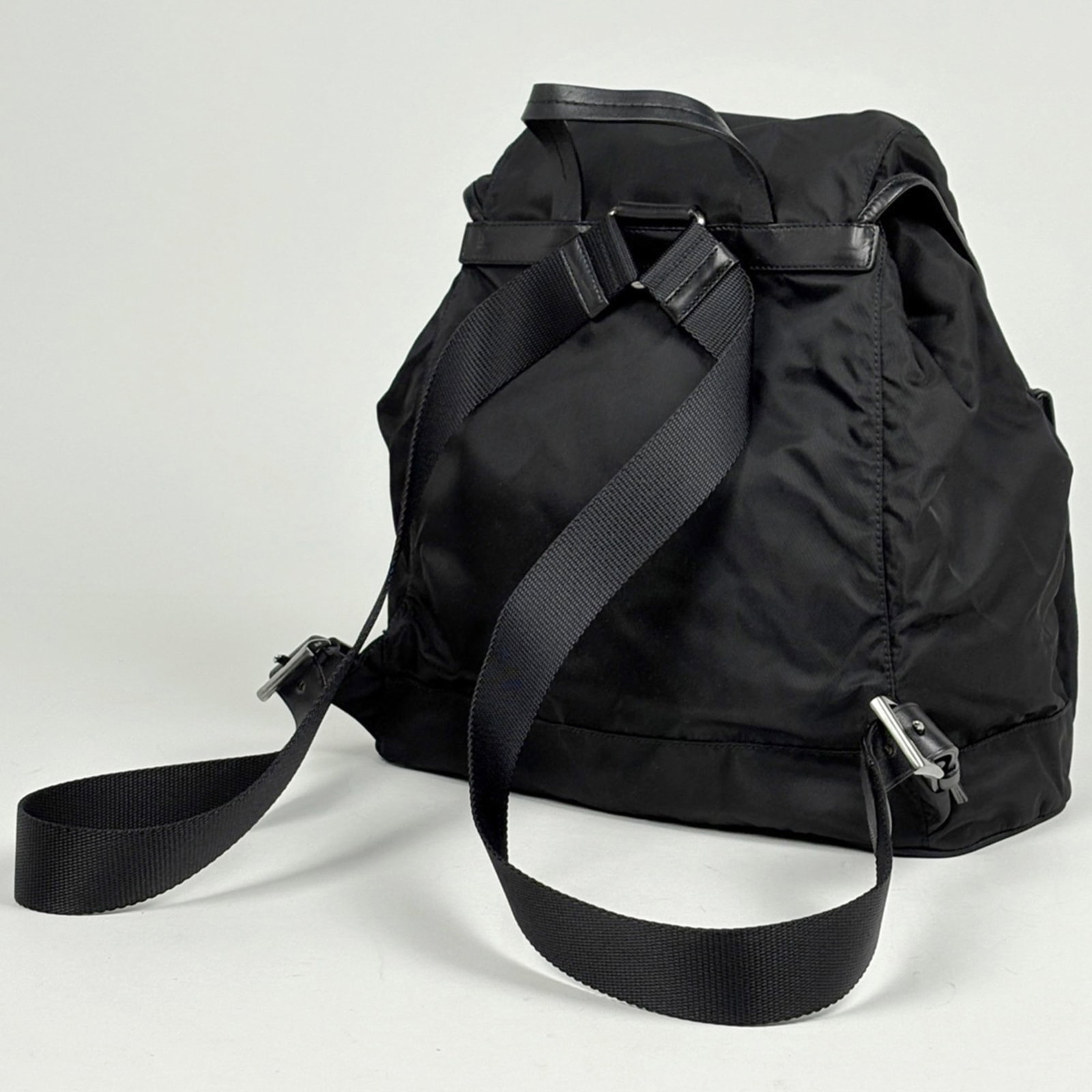 Backpack Nylon Leather by Prada - 2