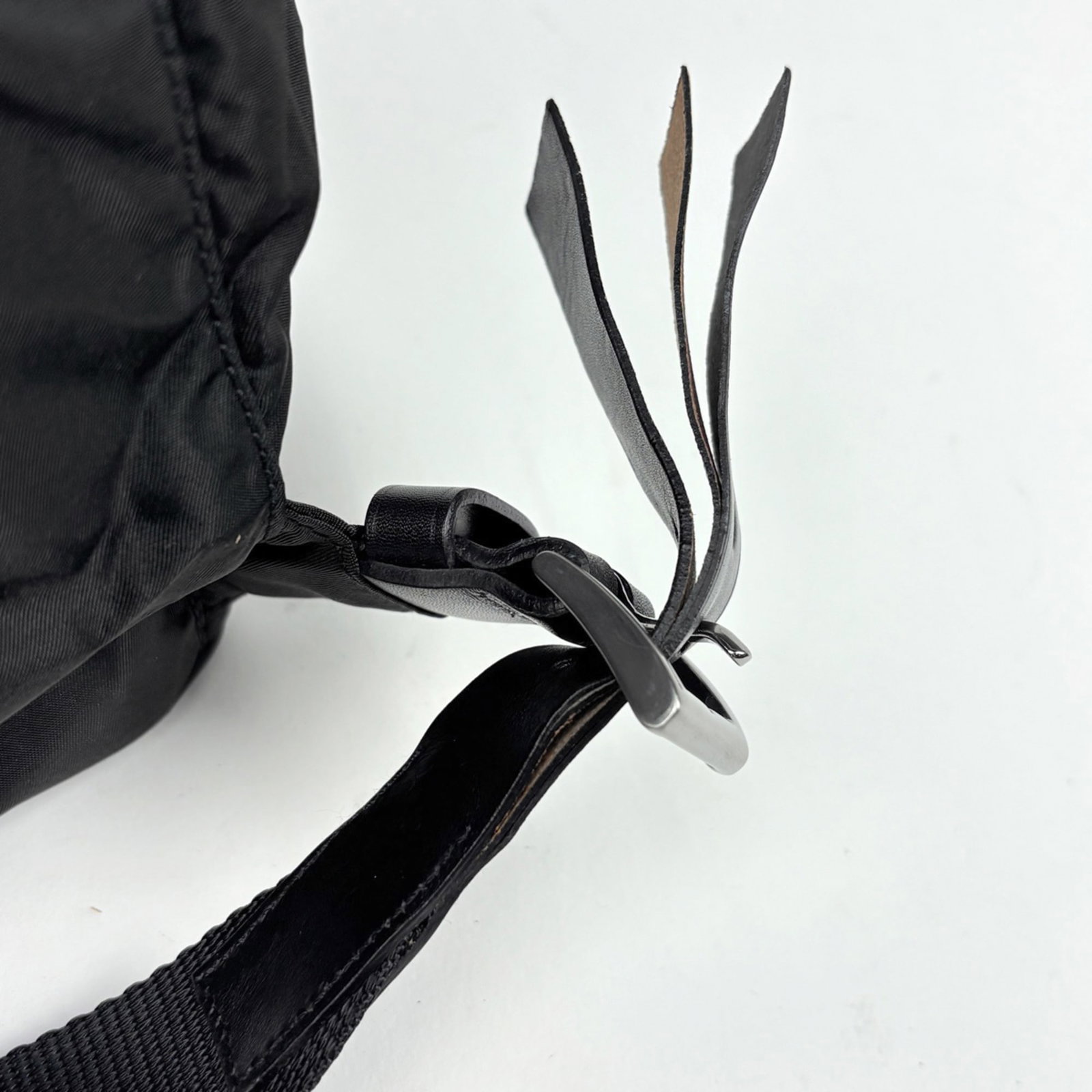 Backpack Nylon Leather by Prada - 7