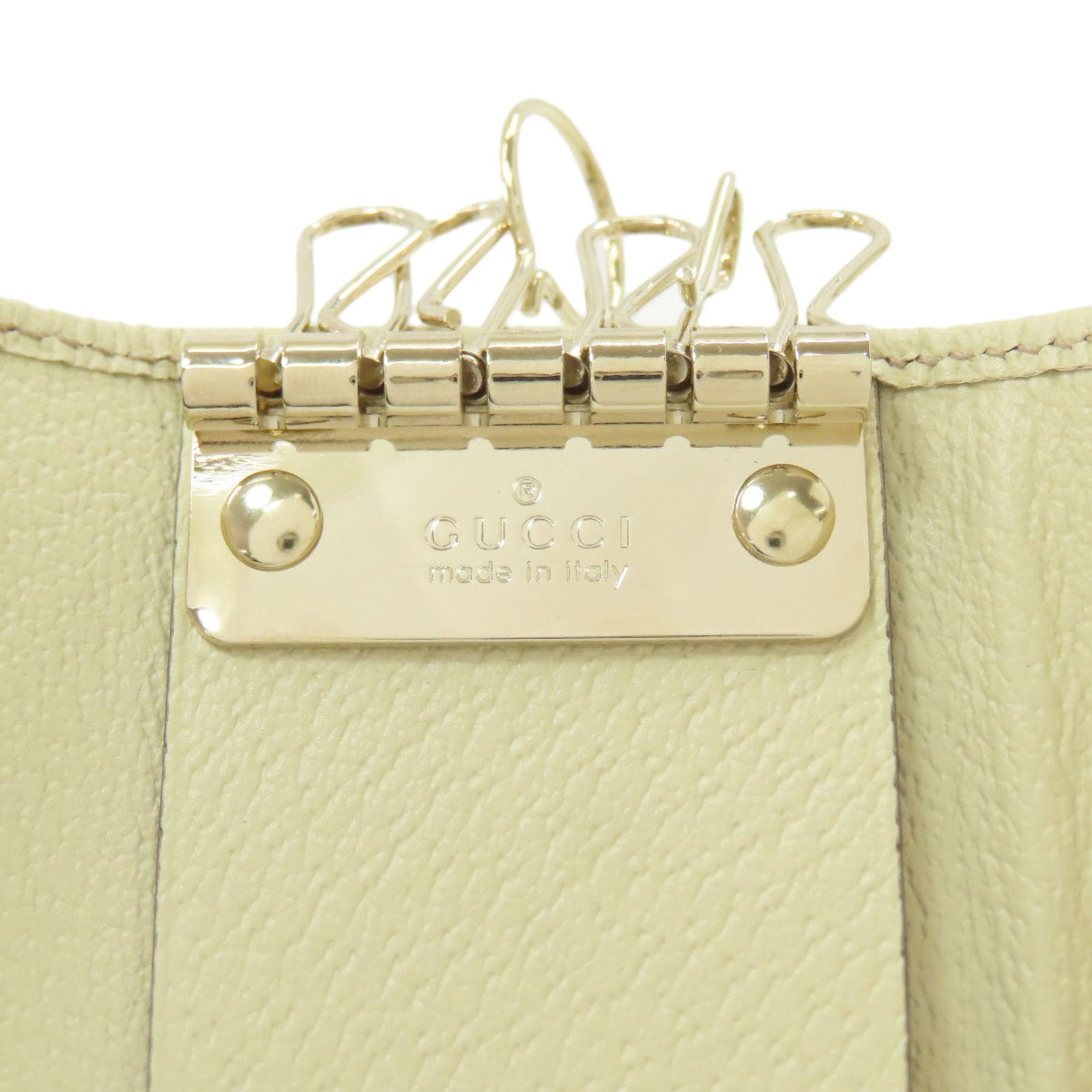 Canvas Leather Keycase Gucci - 8