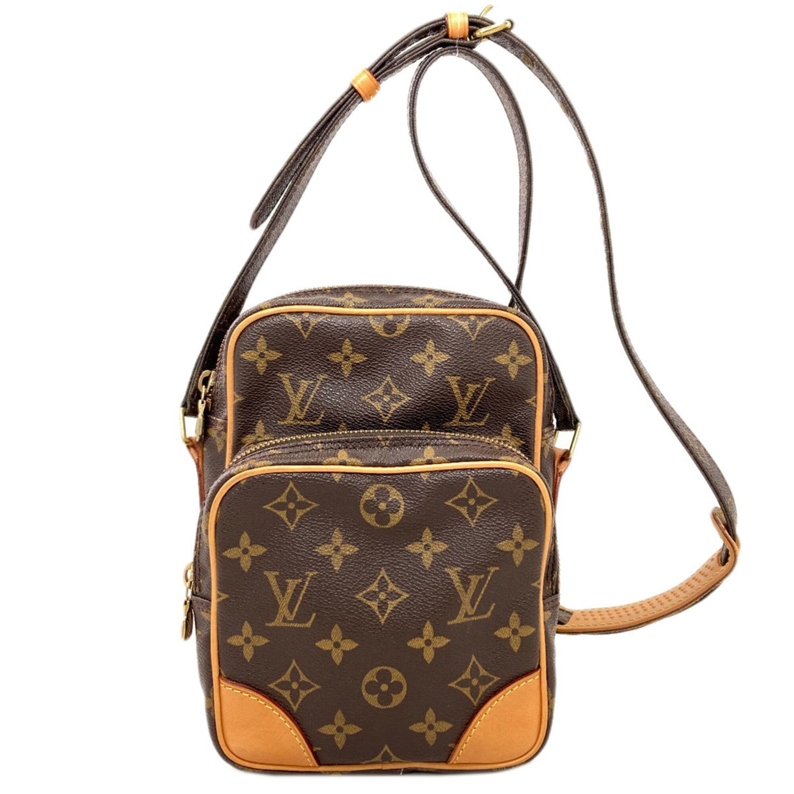 Monogram Louis Vuitton Shoulder Bag: Monogram Louis Vuitton Shoulder Bag Monogram Louis Vuitton Shoulder Bag. This stylish shoulder bag features the iconic Monogram pattern, made from high-quality materials. With a spacious interior and 