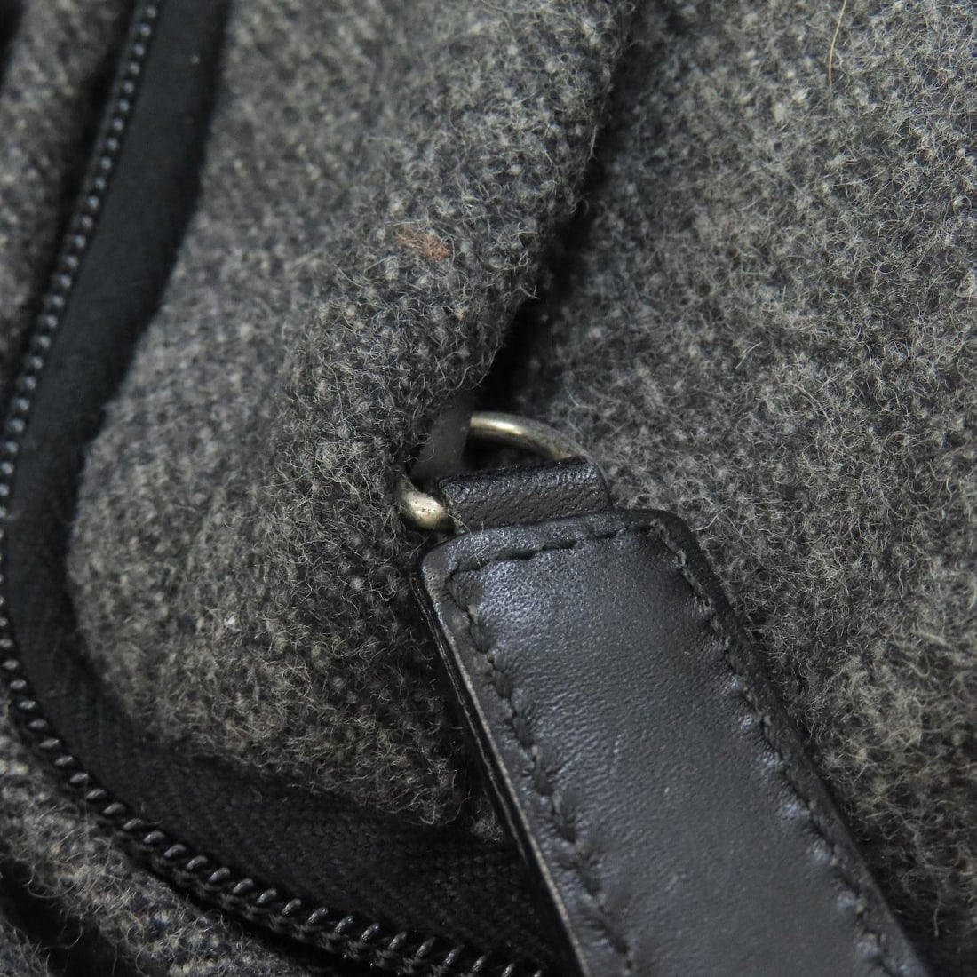 Wool backpack hardware daypack logo - 13