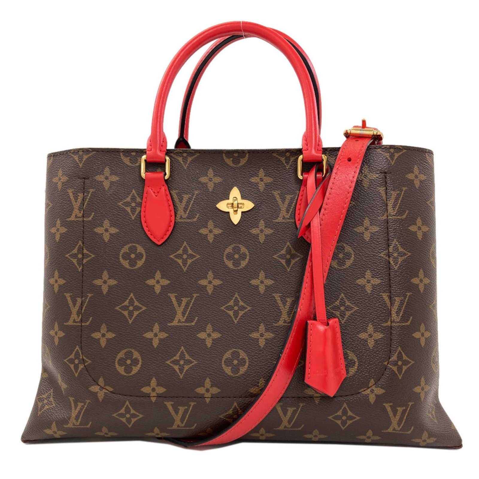 Vuitton Handbag Monogram Louis: Vuitton Handbag Monogram Louis Monogram Louis Vuitton Handbag. The iconic monogram pattern adorns this stylish handbag, adding a touch of luxury to any outfit. Measuring 23cm x 30cm x 12.5cm, it
