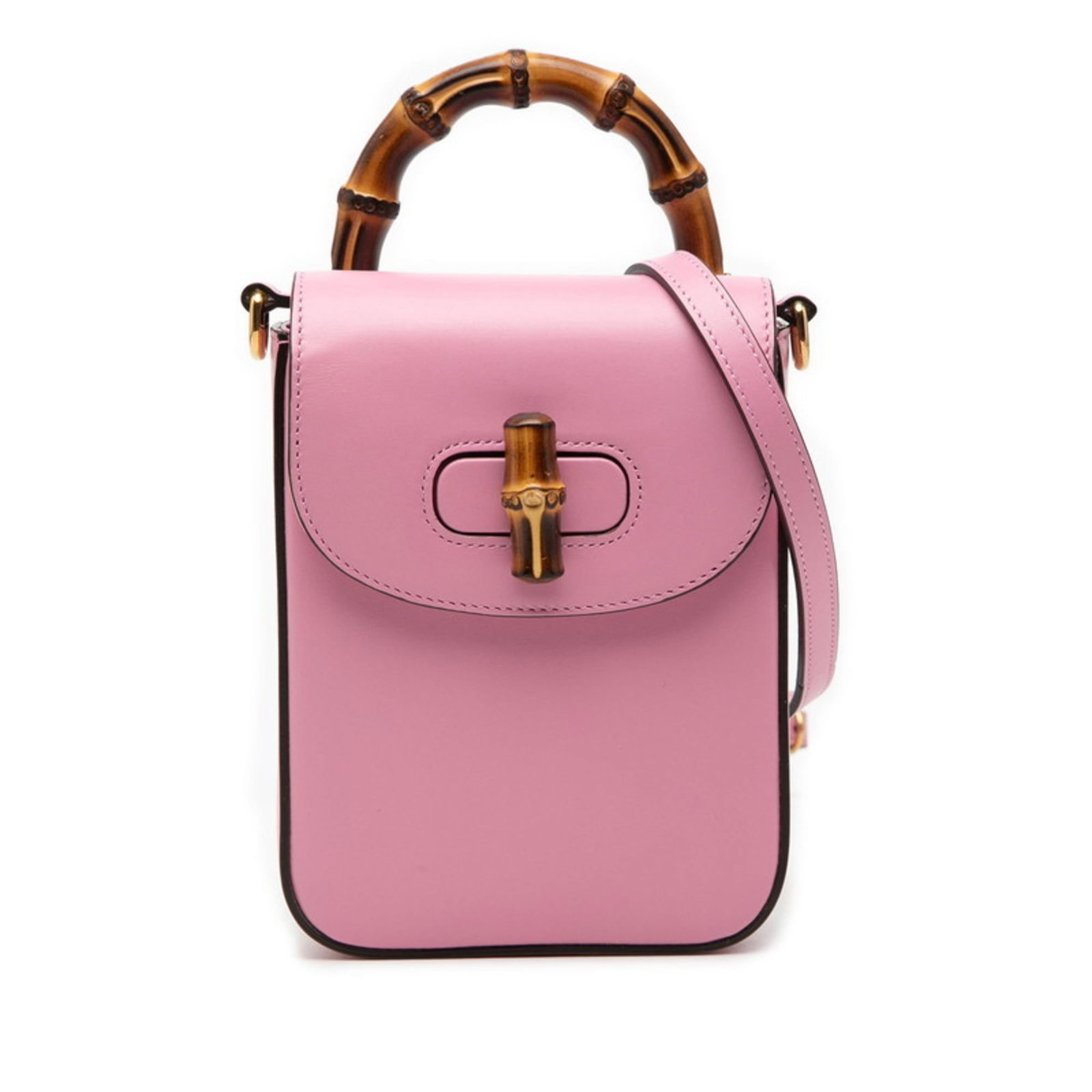 Handbag Leather Gucci Bag Shoulder: Handbag Leather Gucci Bag Shoulder This pink leather Gucci shoulder bag features a classic design with clean lines and a compact size. Made from high-quality leather, its durable construction ensures 
