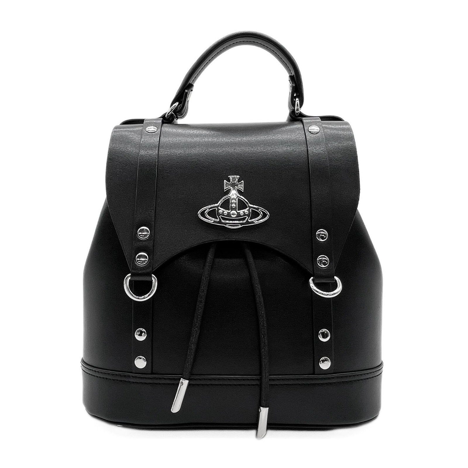 Vivienne Westwood Backpack Leather: Vivienne Westwood Backpack Leather Item Specifics: Brand: Vivienne Westwood Type: Backpack Material: Leather Color: Black Gender: Women Size (HxWxD): 24.5cm x 25cm x 11cm / 9.64'' x 9.84'' x 4.33''