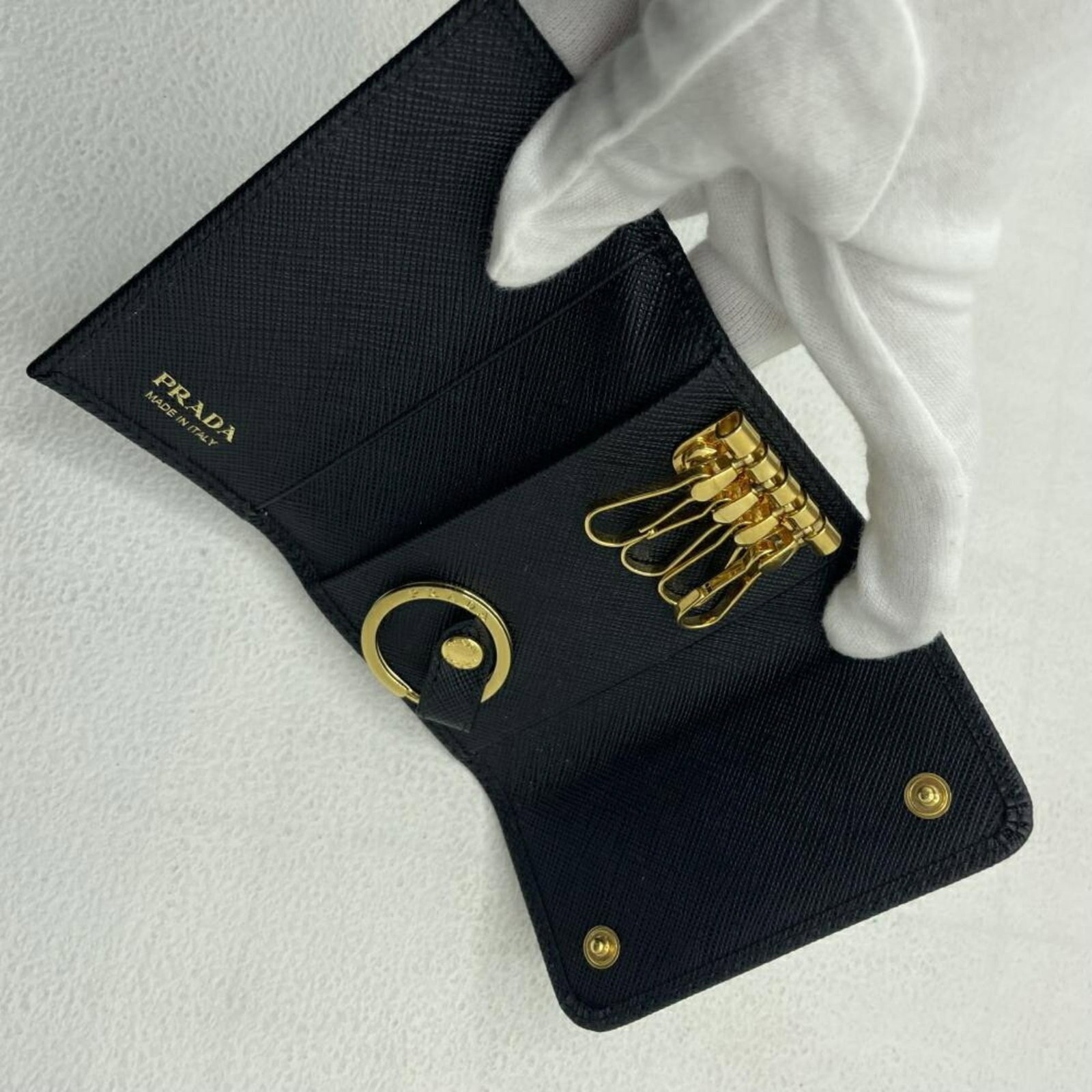 Keycase Leather by Prada - 4