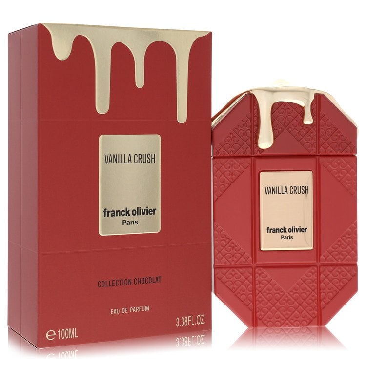Franck Olivier Vanilla Crush by Franck Olivier Eau De Parfum Spray 3.38 oz: Franck Olivier Vanilla Crush by Franck Olivier Eau De Parfum Spray 3.38 oz Franck Olivier's Vanilla Crush Eau De Parfum Spray is a women's fragrance available in a 3.38 oz size, offering a scent exper