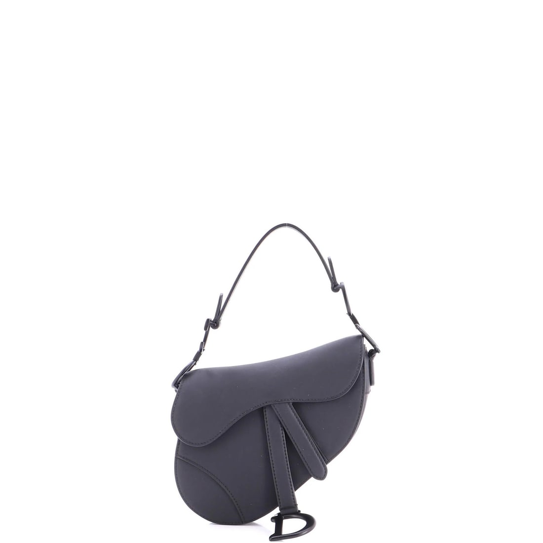 Ultra Matte Christian Dior Saddle Leather Mini Handbag (1 of 6)