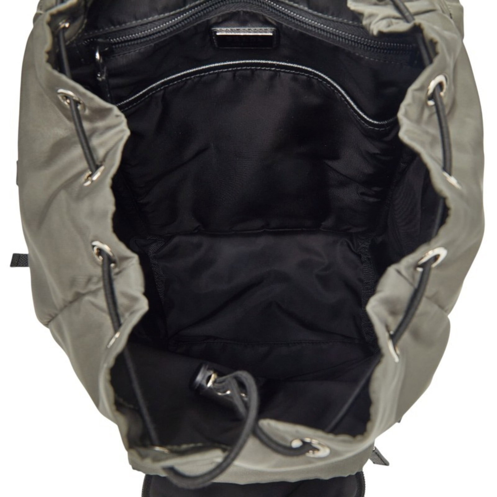 Backpack Nylon Leather by Prada - 10