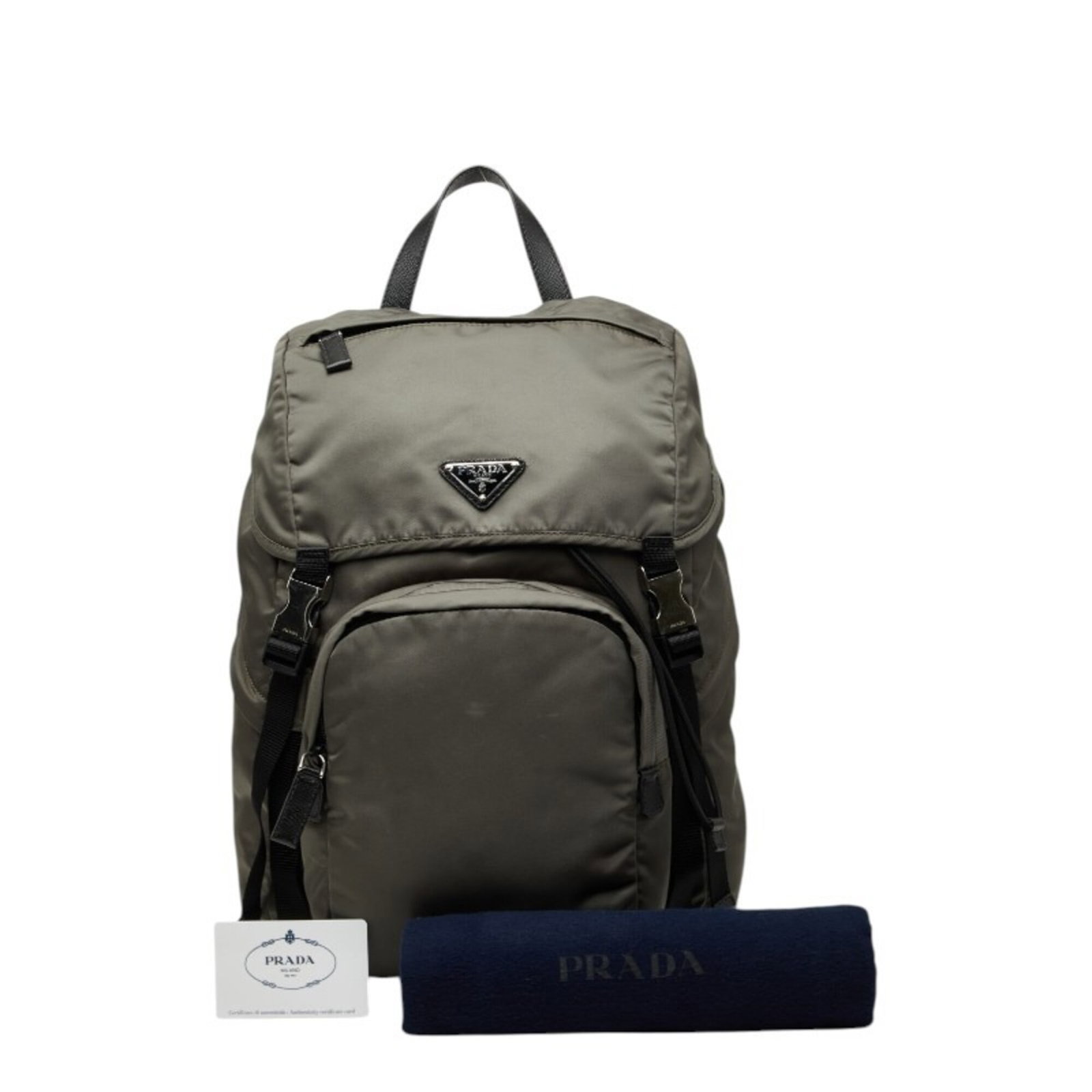 Backpack Nylon Leather by Prada - 15