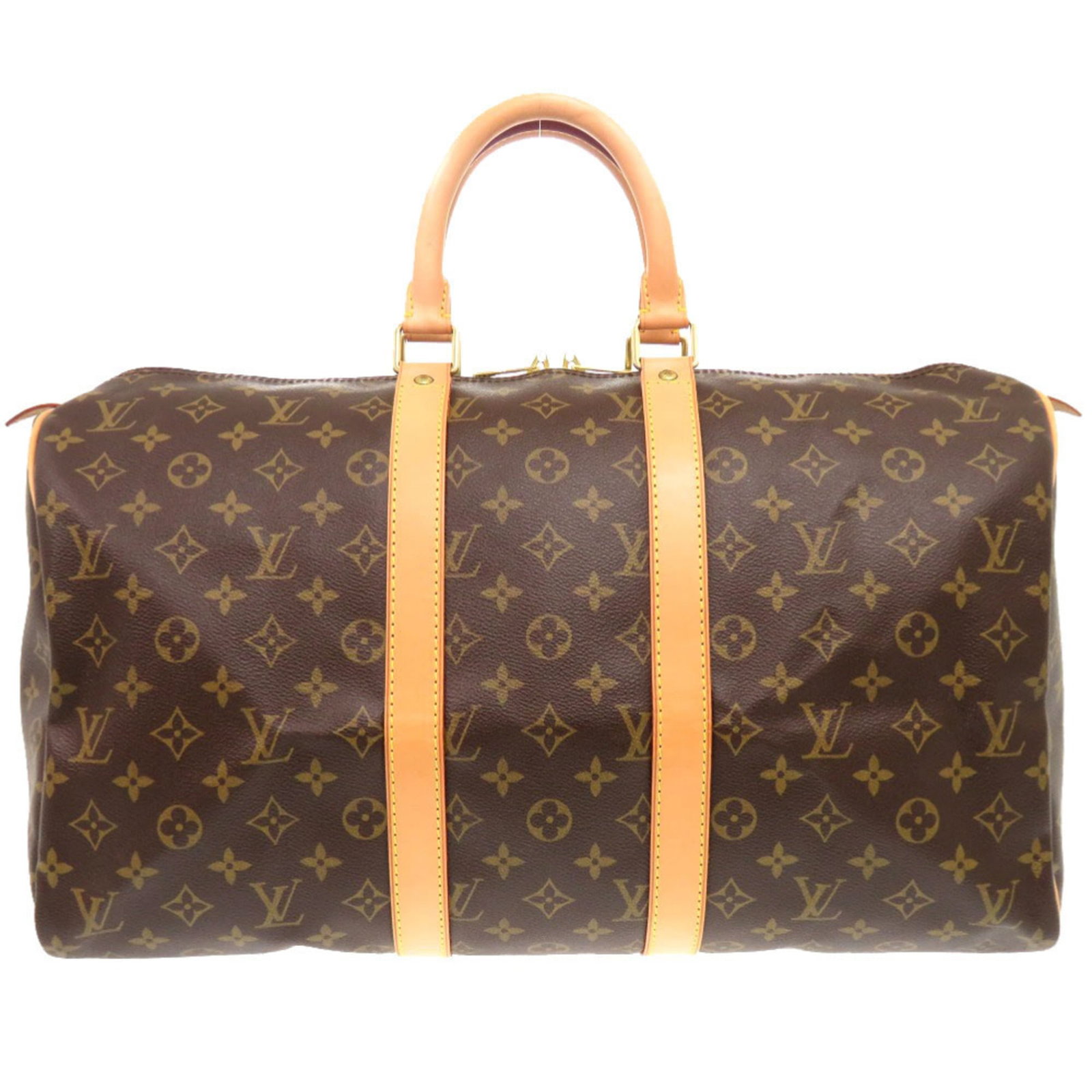 Louis Vuitton Canvas Bag Monogram Boston: Louis Vuitton Canvas Bag Monogram Boston Monogram Canvas Bag with Classic Design. This Louis Vuitton Boston bag features the iconic monogram canvas pattern in brown, showcasing the brand's signature s