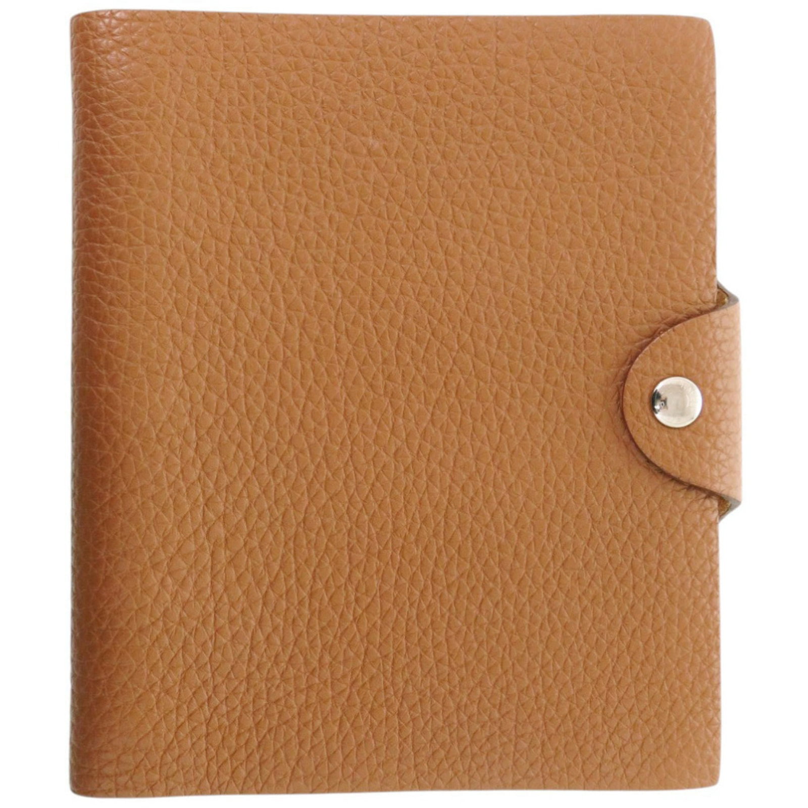 Excellent Condition Hermes Ulysses Pm Togo Leather Notebook Cover In Gold With Silver Hardware ?O: Excellent Condition Hermes Ulysses Pm Togo Leather Notebook Cover In Gold With Silver Hardware ?O Togo leather notebook cover from the renowned French luxury brand Hermes, featuring gold hardware and
