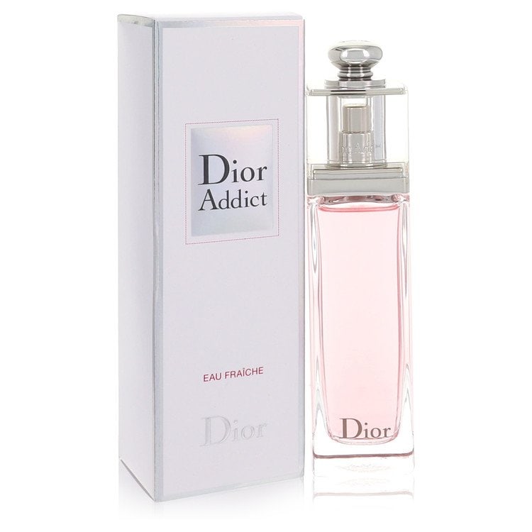 Dior Addict by Christian Dior Eau Fraiche Spray 1.7 oz: Dior Addict by Christian Dior Eau Fraiche Spray 1.7 oz Dior Addict by Christian Dior Eau Fraiche Spray features sumptuous silk tree flower, voluptuous night queen flower, and luscious bourbon vanilla 