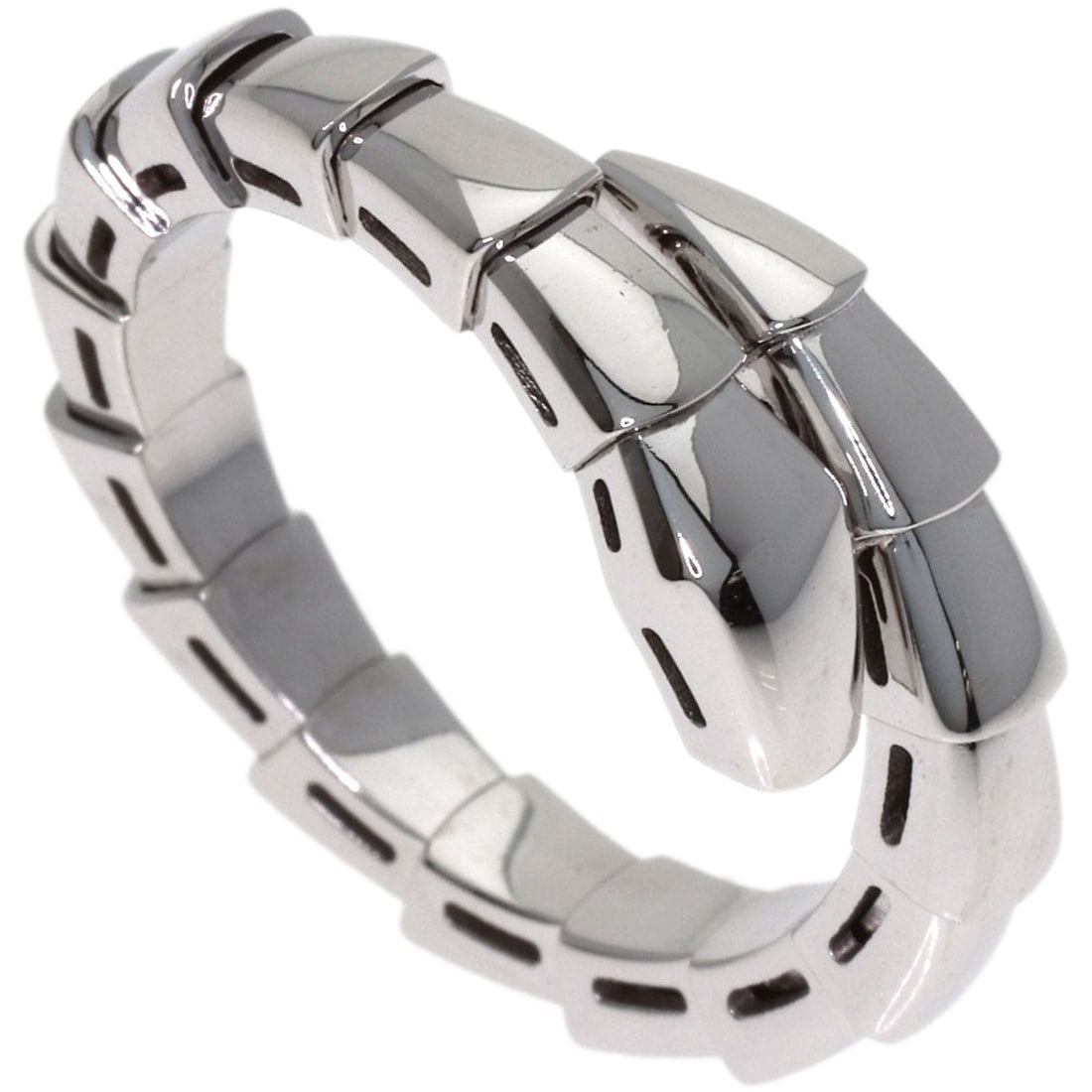 Serpenti Viper M Size White Gold K18 (1 of 9)