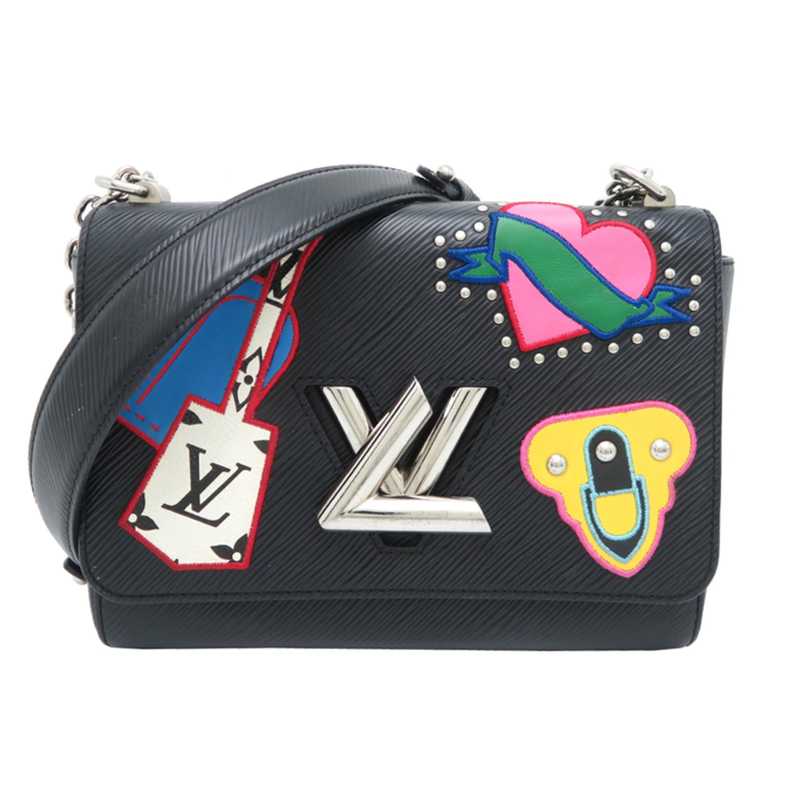 Louis Vuitton Shoulder Bag Epi Leather: Louis Vuitton Shoulder Bag Epi Leather The Louis Vuitton Shoulder Bag Epi Leather boasts sleek, sophisticated design with its classic black color and timeless shape. Made from high-quality Epi leather