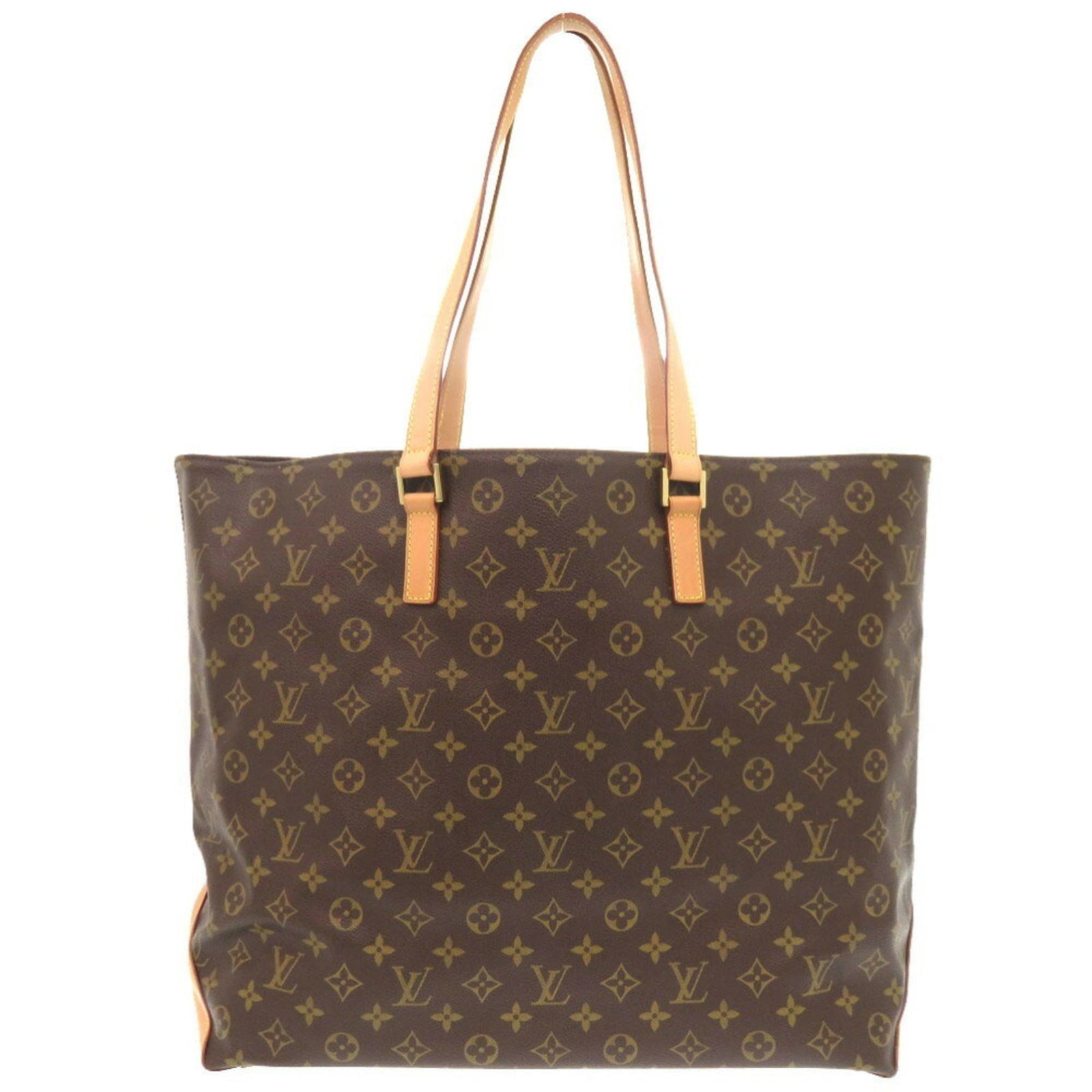Tote bag monogram Louis Vuitton: Tote bag monogram Louis Vuitton This Louis Vuitton tote bag features the iconic monogram pattern in brown, with gold hardware adding a touch of luxury. The classic design measures 37cm x 40cm x 16cm a