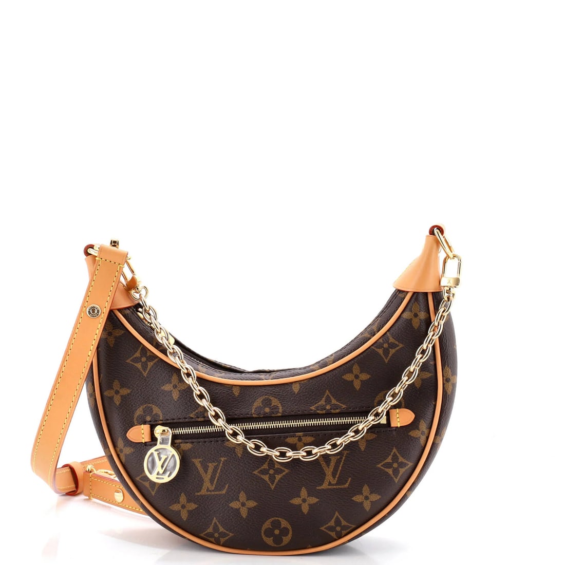 Loop Handbag Monogram Canvas Louis Vuitton: Loop Handbag Monogram Canvas Louis Vuitton Loop Handbag Monogram Canvas Louis Vuitton, featuring a classic hobos design with brown canvas exterior and gold hardware. This stylish handbag boasts an