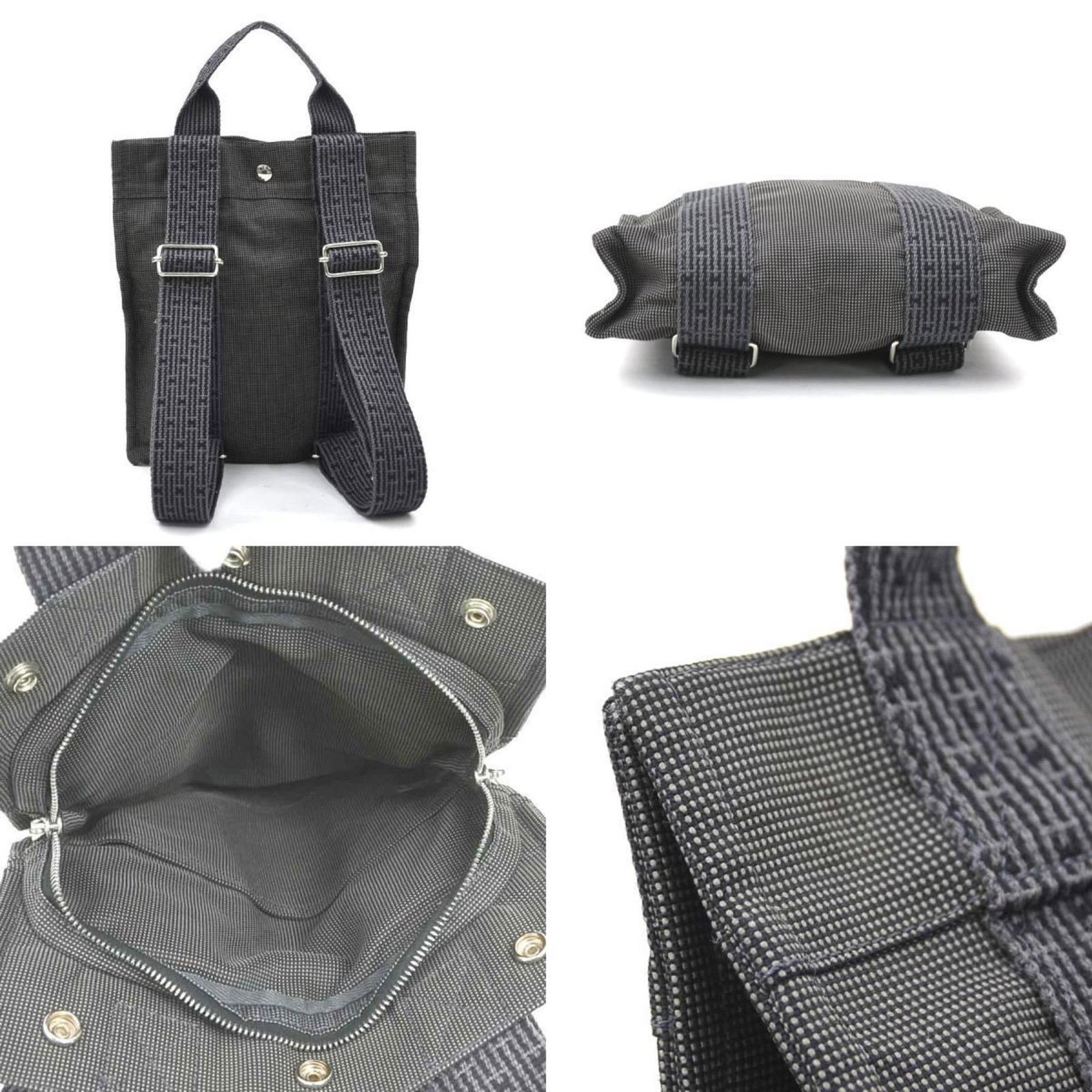 Hermes backpack canvas - 3