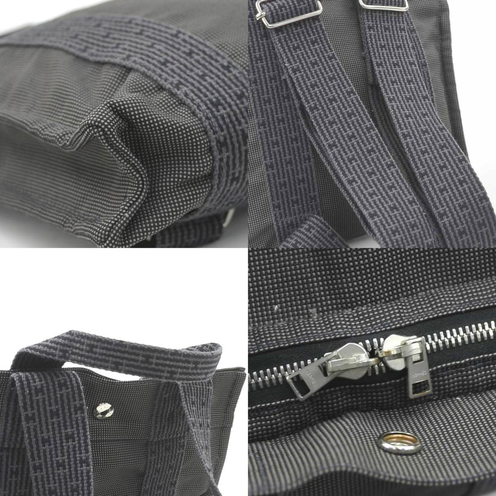 Hermes backpack canvas - 4