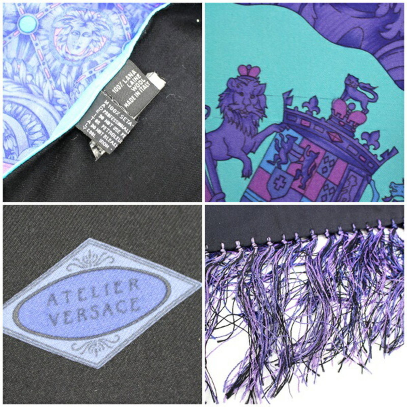 Silk Stole Versace - 3