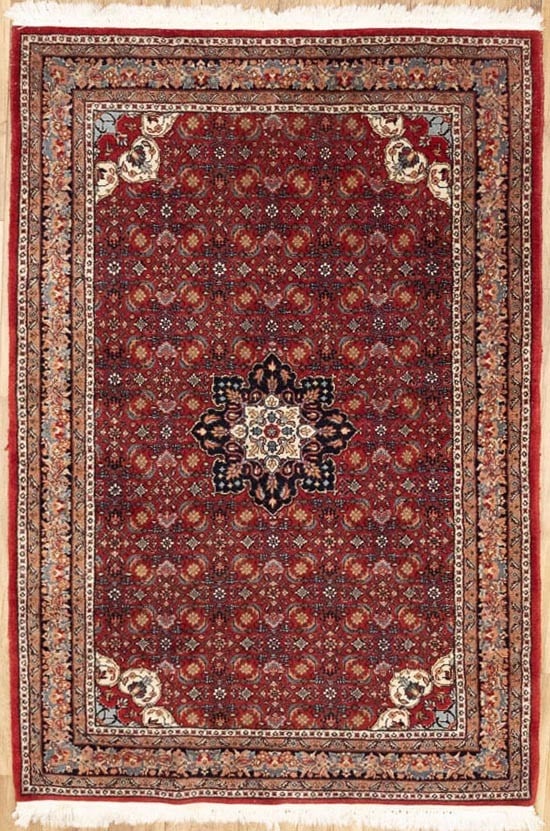 Vintage Hand-Knotted Floral Medallion Oriental Wool Rug Classic Carpet 4X6 Ft Hand-Knotted: Vintage Hand-Knotted Floral Medallion Oriental Wool Rug Classic Carpet 4X6 Ft Hand-Knotted Hand-knotted with love and care, this vintage floral medallion Oriental wool rug boasts a classic design that