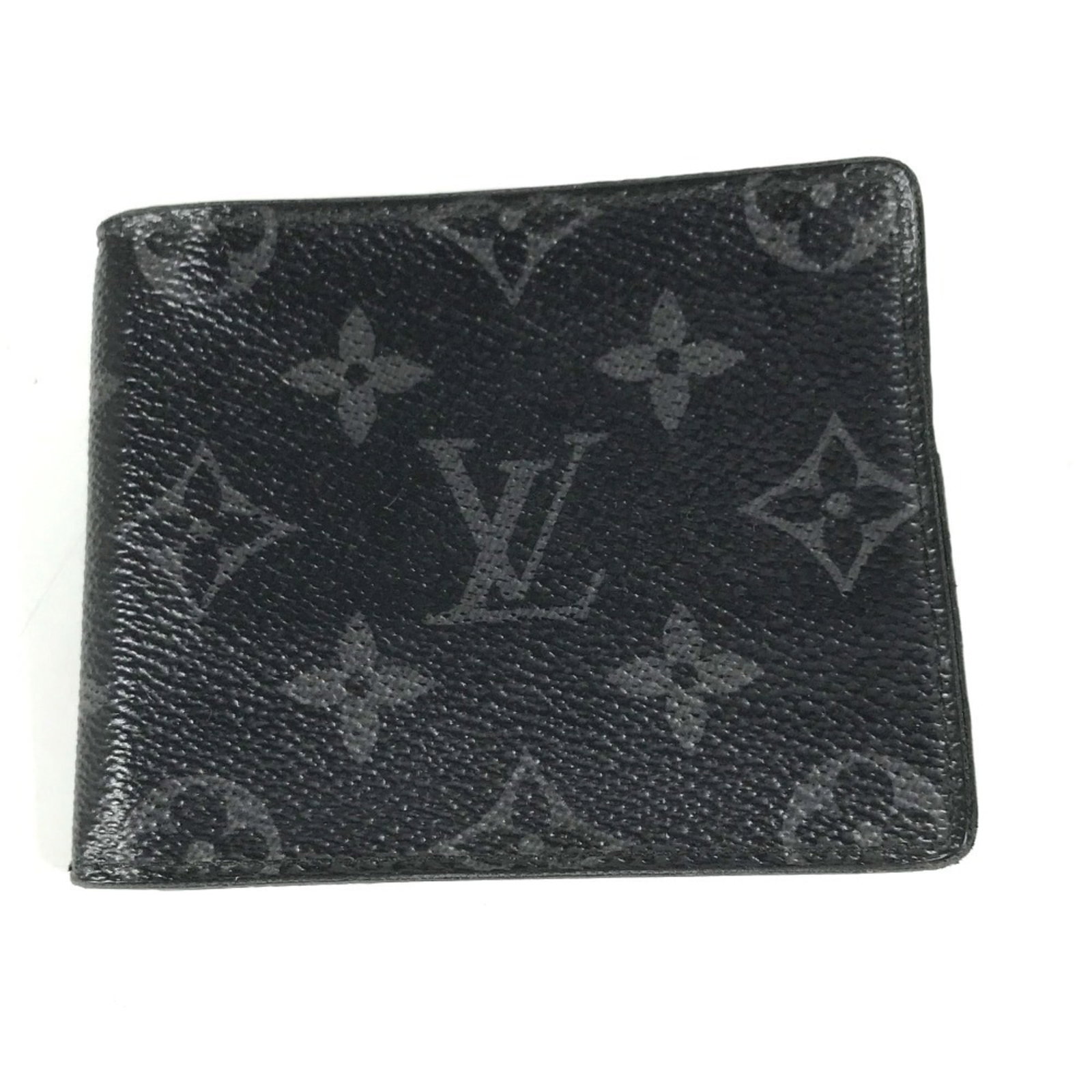 Vuitton Monogram Clip Eclipse Money: Vuitton Monogram Clip Eclipse Money Monogram Eclipse Money Clip by Louis Vuitton features the iconic Monogram pattern in black, adding a touch of sophistication to any accessory. Made from