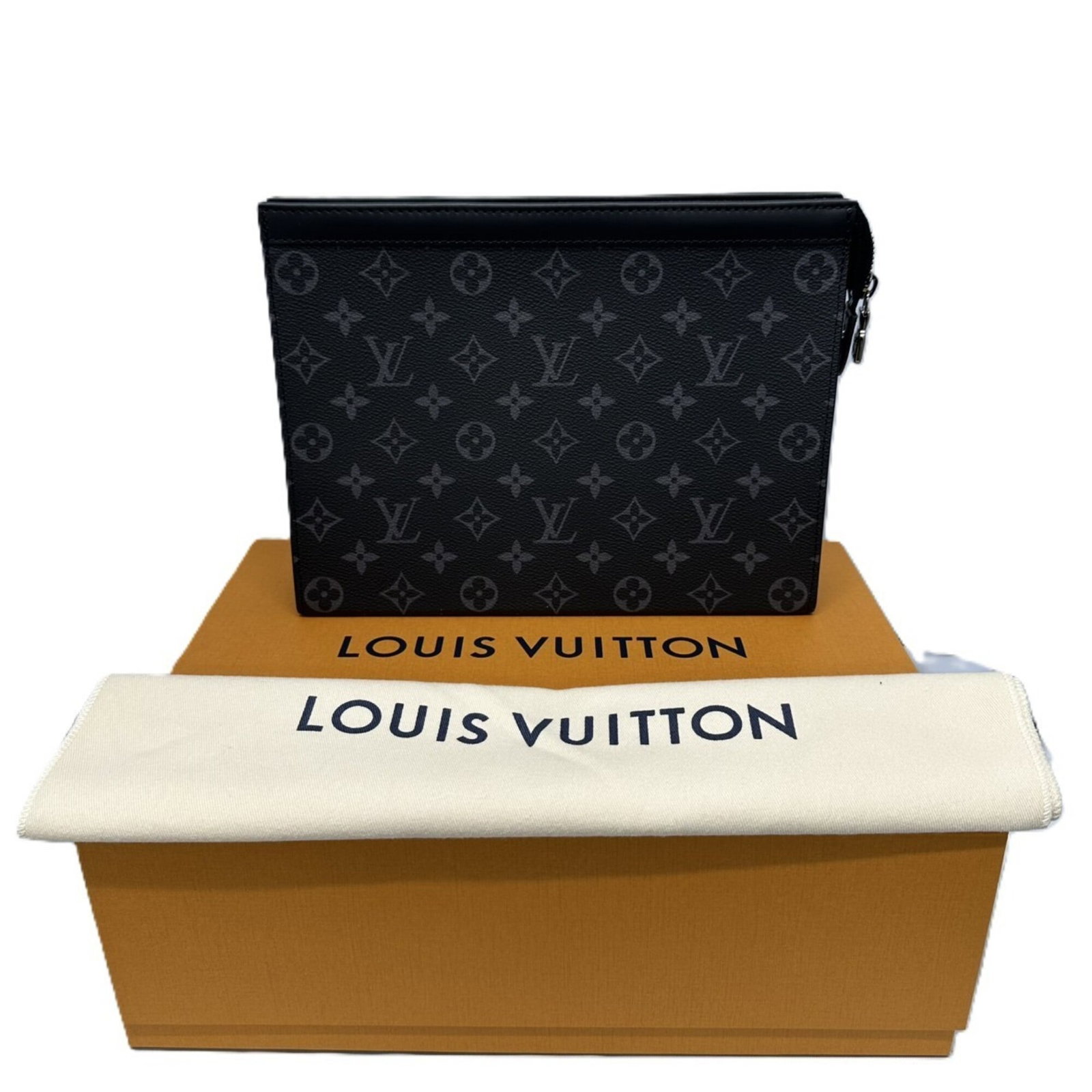 Vuitton Louis Monogram Pochette Eclipse - 10