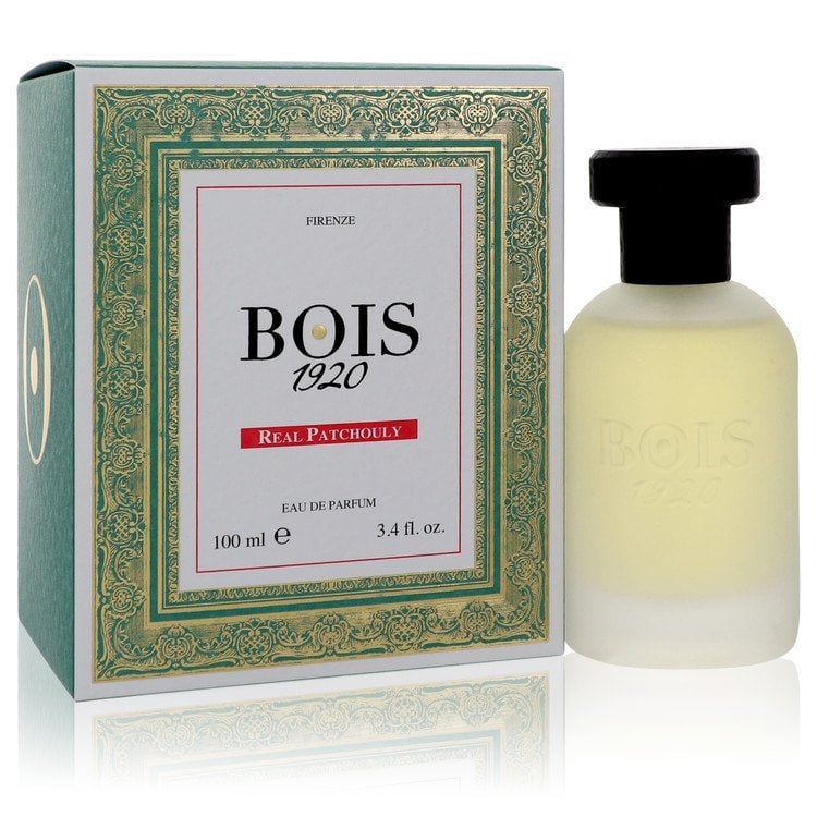 Real Patchouly by Bois 1920 Eau De Parfum Spray 3.4 oz: Real Patchouly by Bois 1920 Eau De Parfum Spray 3.4 oz Real Patchouly by Bois 1920 Eau De Parfum Spray offers a unique blend of davana, mandarin, celery, thyme, cedar wood and lemon in its top notes. 