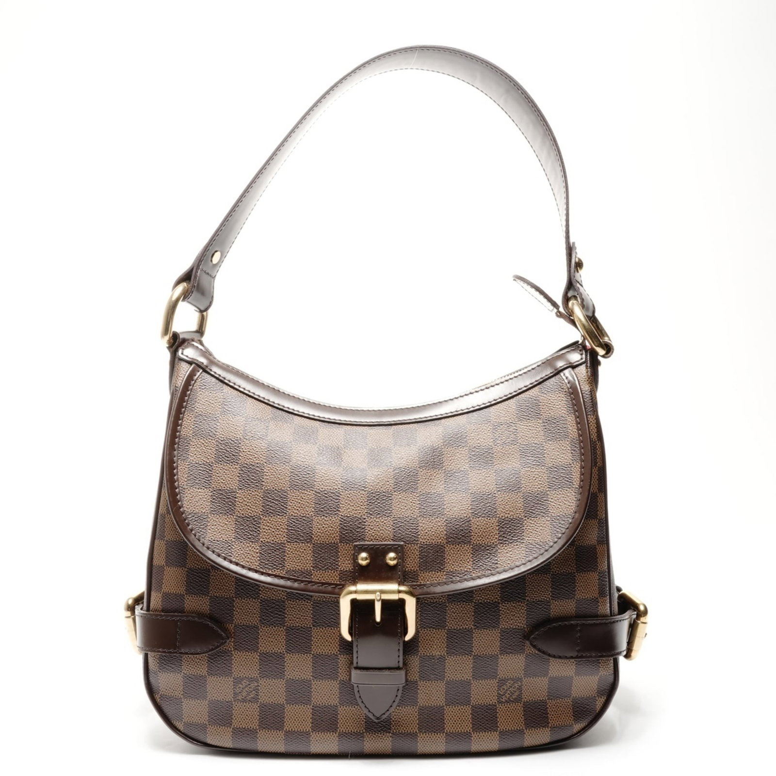 Shoulder Bag By Louis Vuitton: Shoulder Bag By Louis Vuitton Brown Damier Canvas Shoulder Bag by Louis Vuitton, measuring 24cm x 30cm x 13cm. This classic shoulder bag features the iconic Damier pattern and a sturdy design with a 5