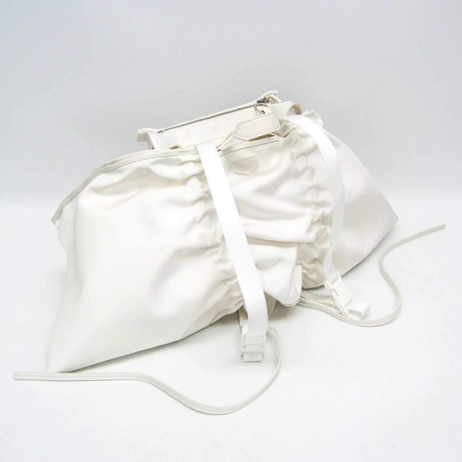 Givenchy Backpack Leather Nylon Canvas - 14