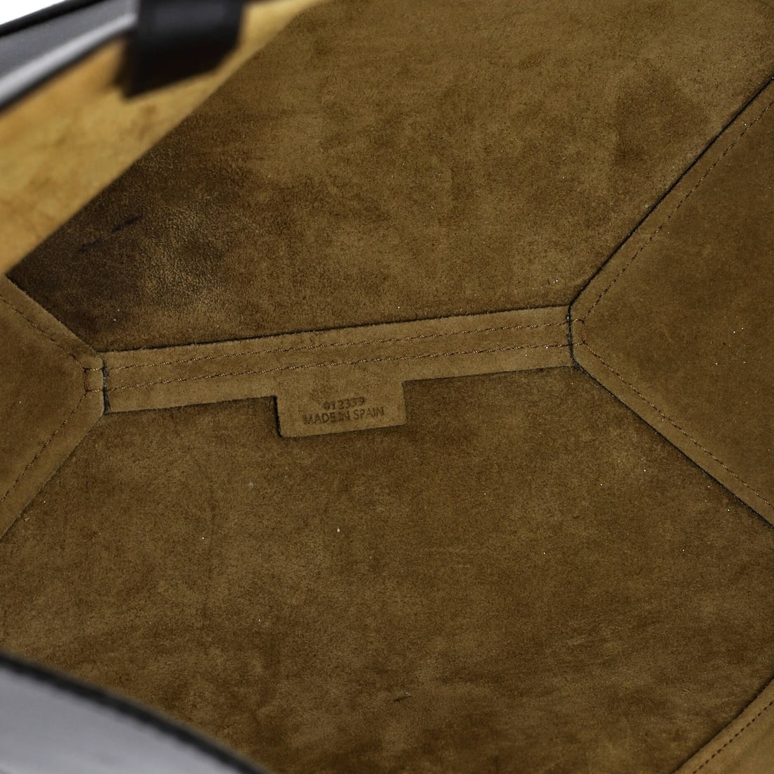 Fold Leather Tote Medium Loewe Puzzle - 5