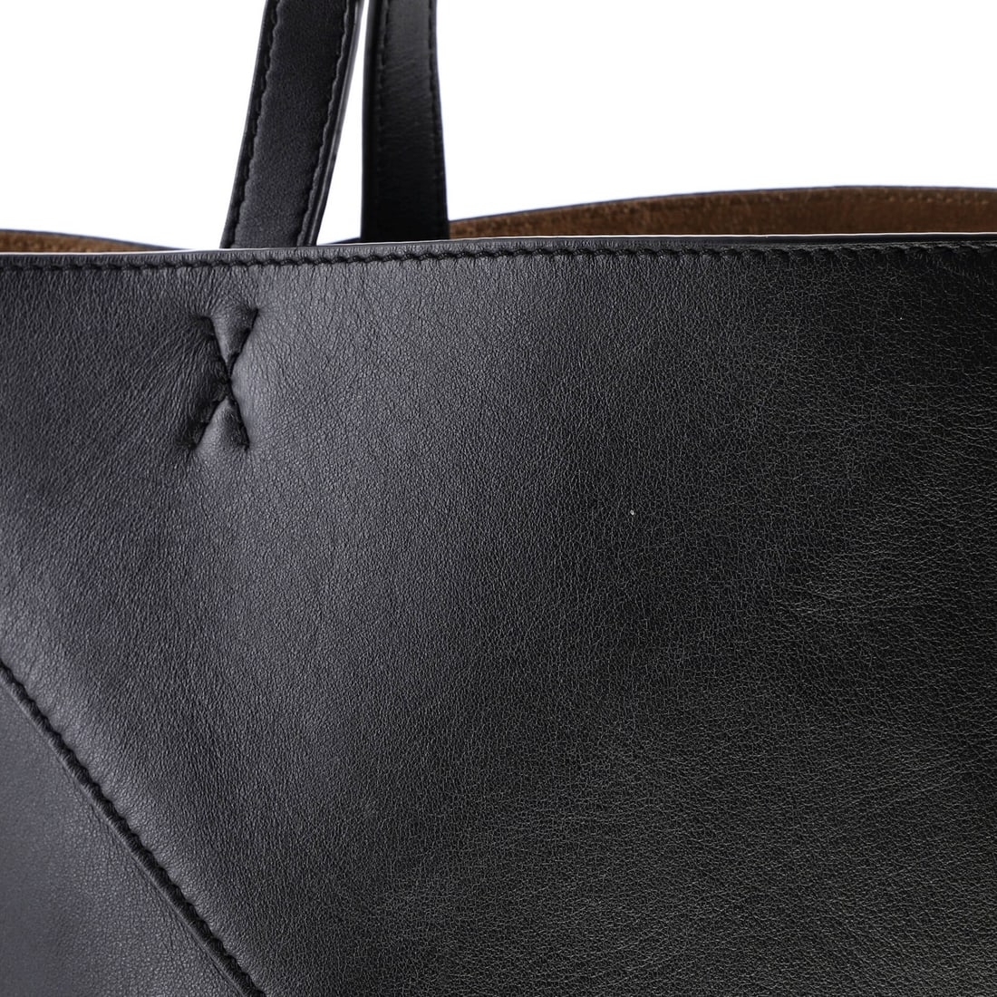 Fold Leather Tote Medium Loewe Puzzle - 7