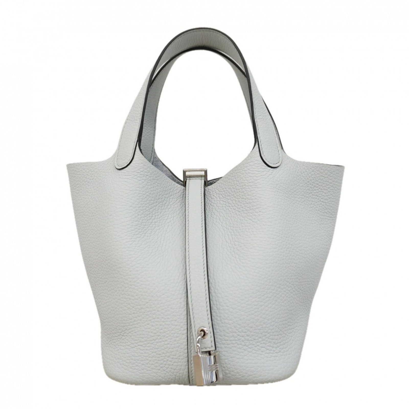 Clemence Leather Handbag Taurillon Hermes (1 of 8)