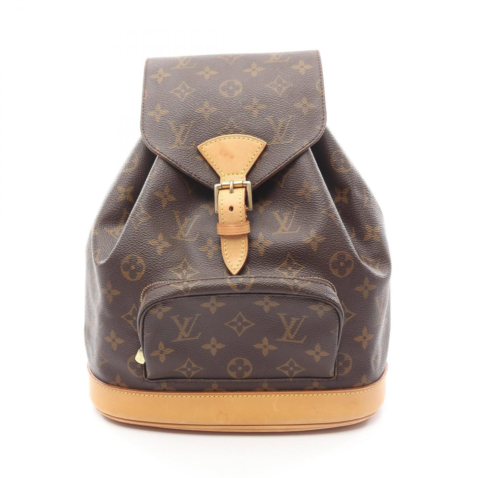 Monogram Leather Vuitton Backpack Louis (1 of 15)