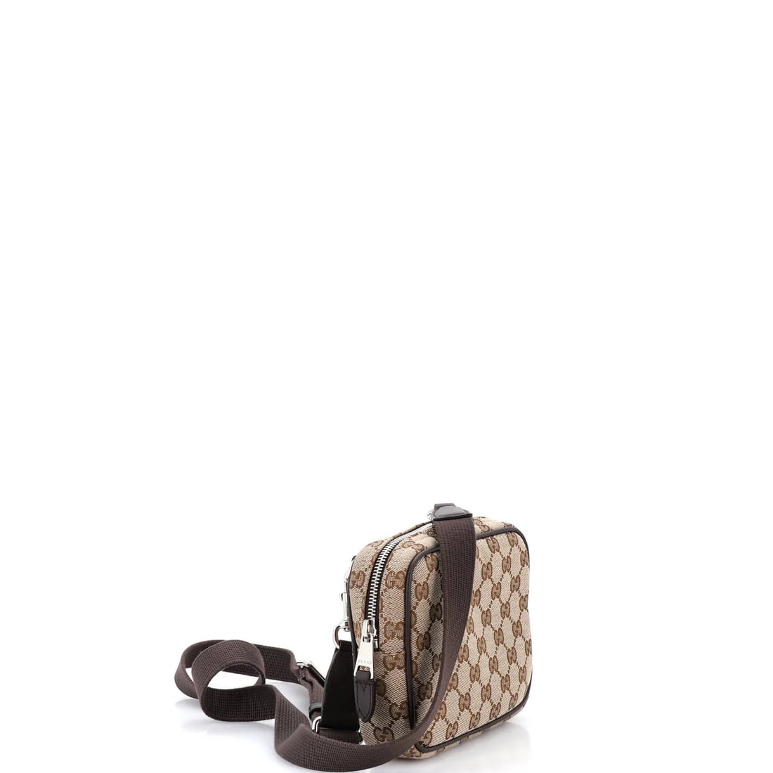 GG Canvas Mini Loop Web Camera Bag Gucci - 2