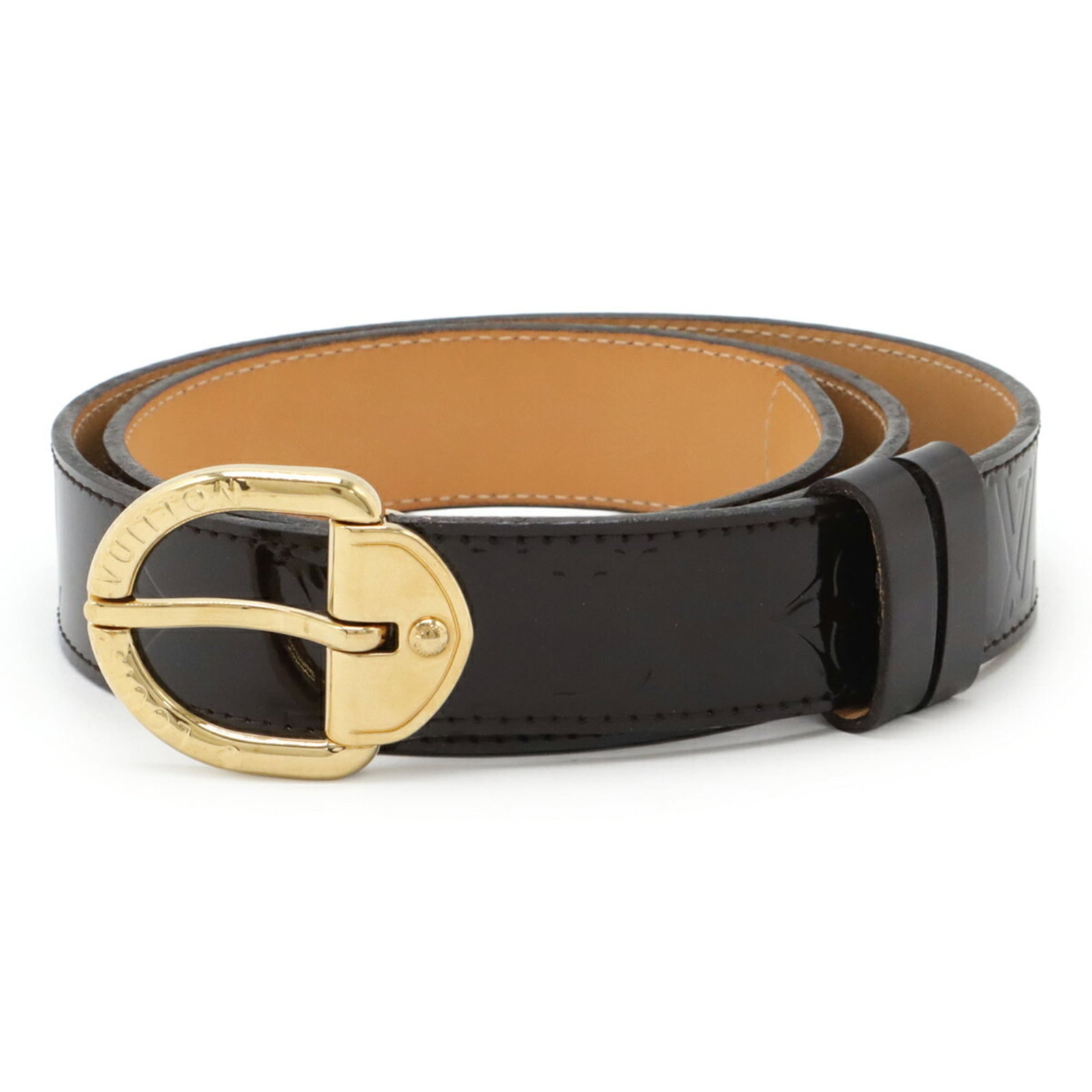 Standard Belt By Louis Vuitton: Standard Belt By Louis Vuitton Standard Belt By Louis Vuitton - A Timeless Accessory. Made from high-quality leather, this standard belt features an enamel touch and a classic design that complements 