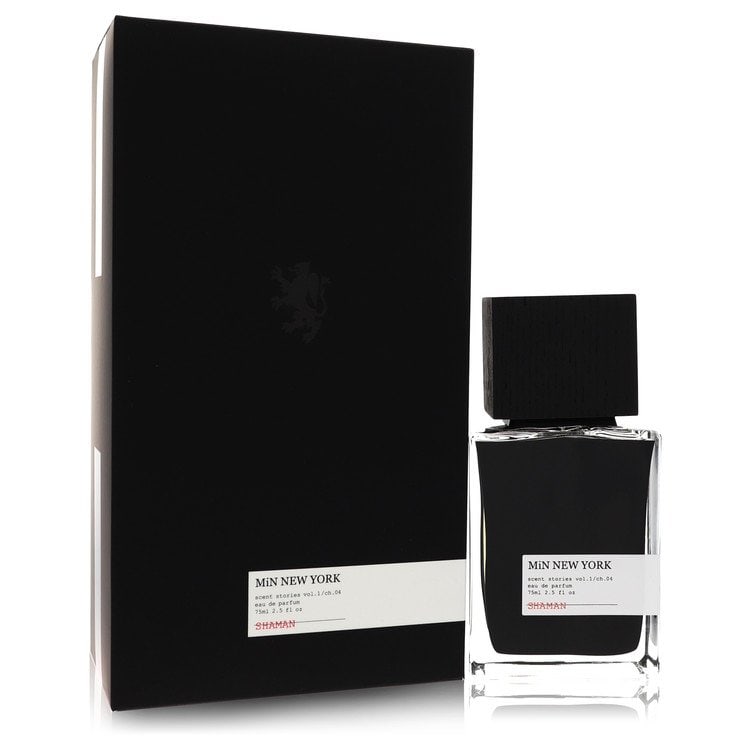 Shaman by Min New York Eau De Parfum Spray (Unisex) 2.5 oz: Shaman by Min New York Eau De Parfum Spray (Unisex) 2.5 oz Shaman by Min New York Eau De Parfum Spray offers an aromatic air of mystery, blending unique elements together for an enigmatic scent. Top n