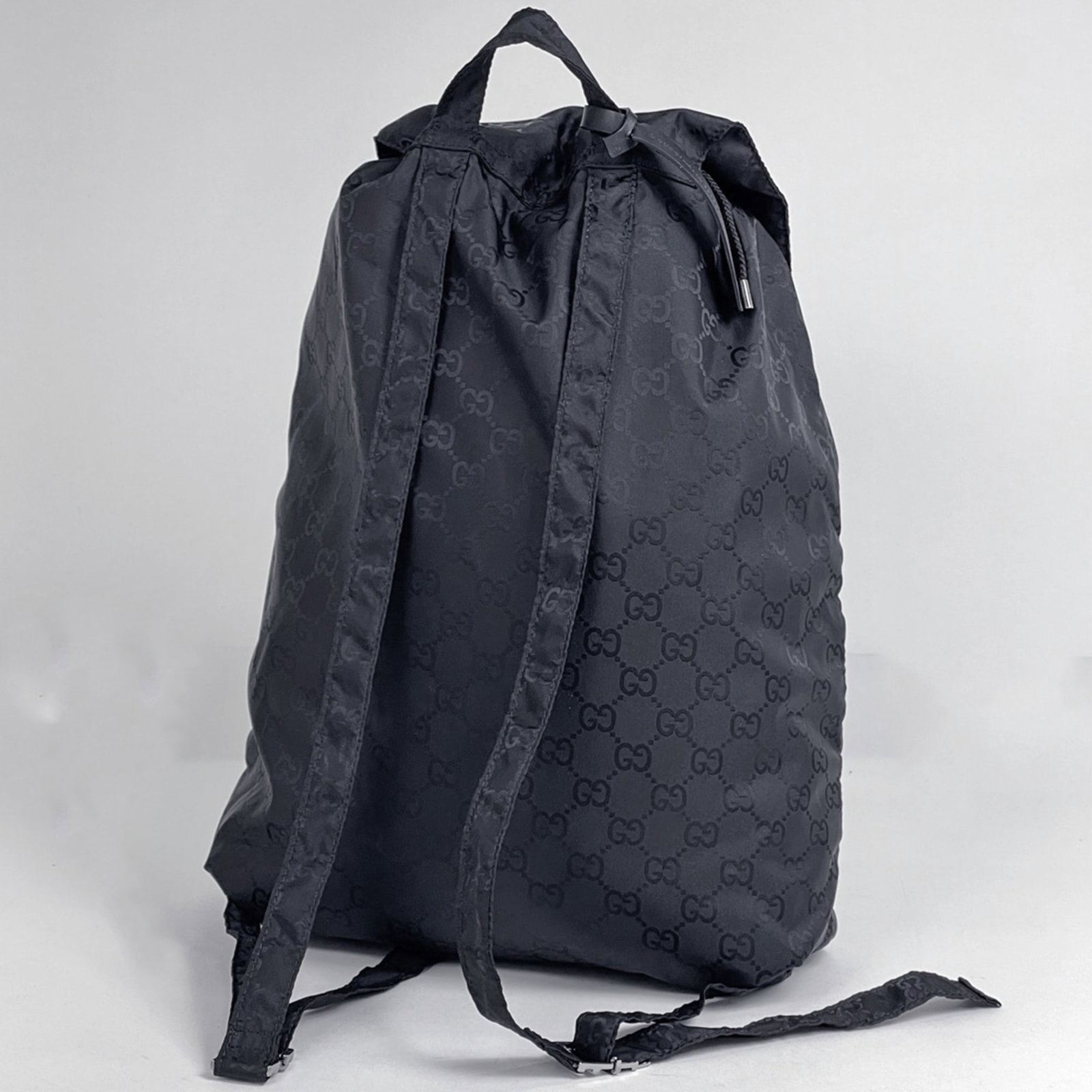 Nylon Leather Backpack Gucci - 2