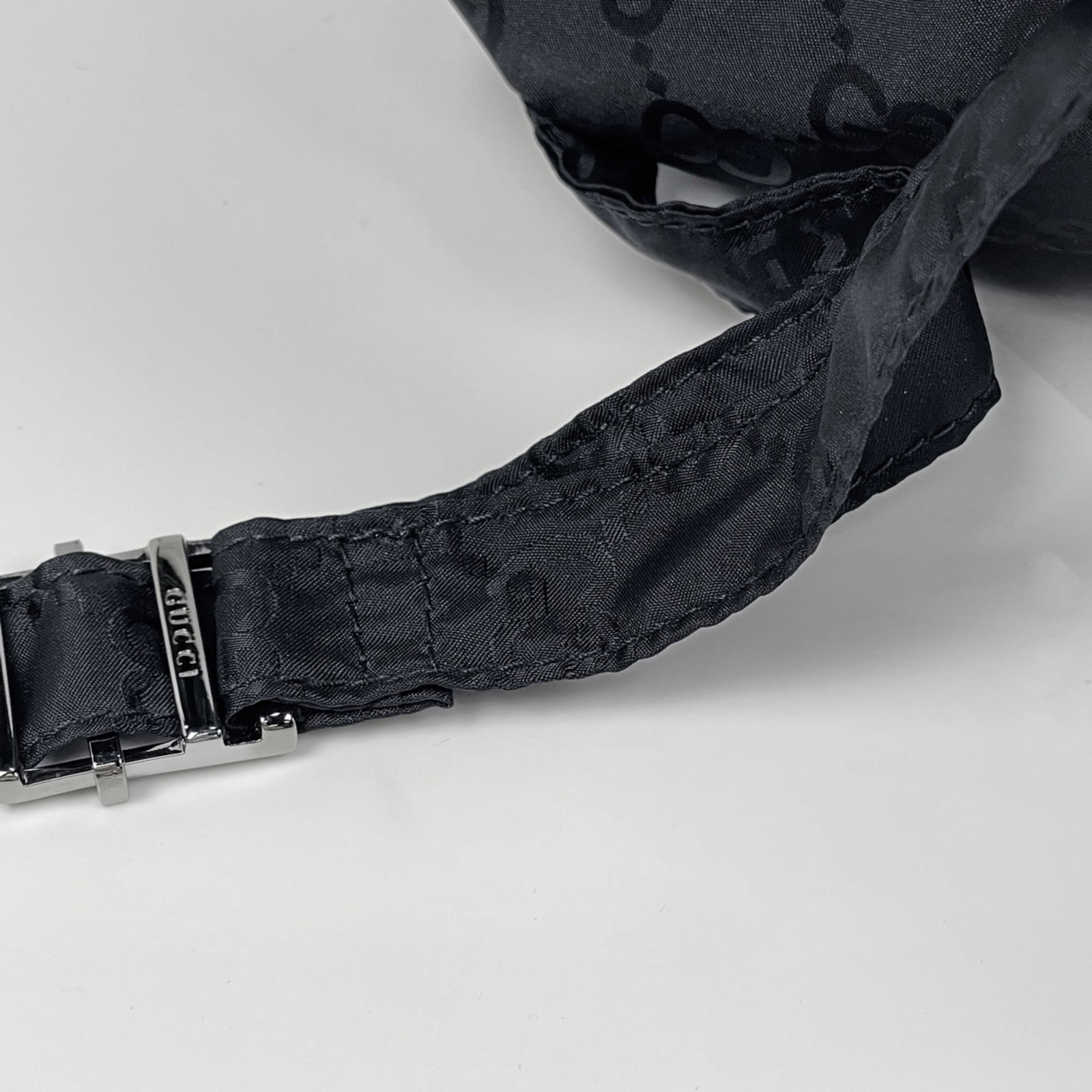 Nylon Leather Backpack Gucci - 6