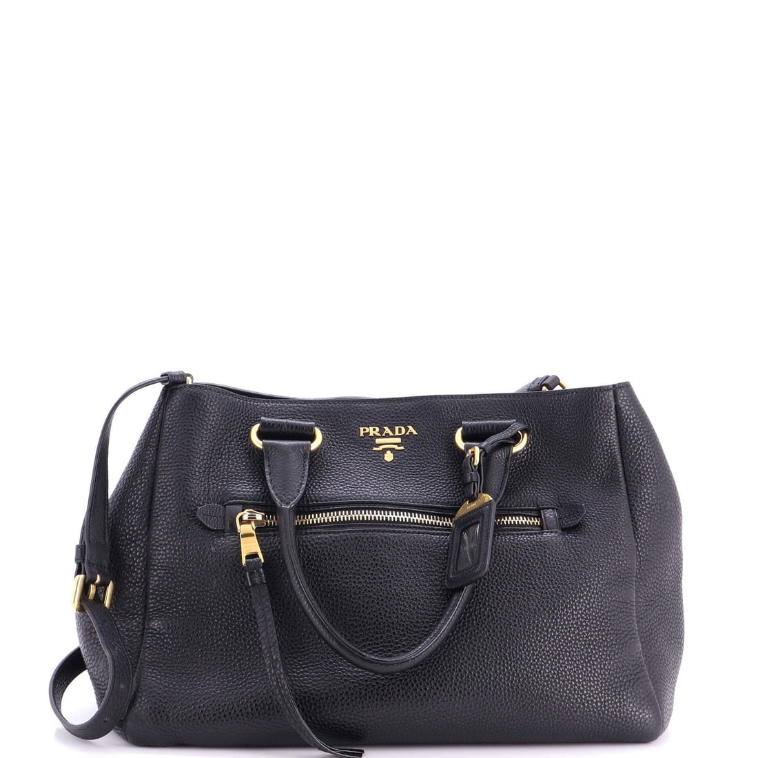 Prada Front Pocket Convertible Tote Vitello Phenix Medium: Prada Front Pocket Convertible Tote Vitello Phenix Medium The Prada Front Pocket Convertible Tote Vitello Phenix Medium offers versatility and style with its convertible design, featuring a front