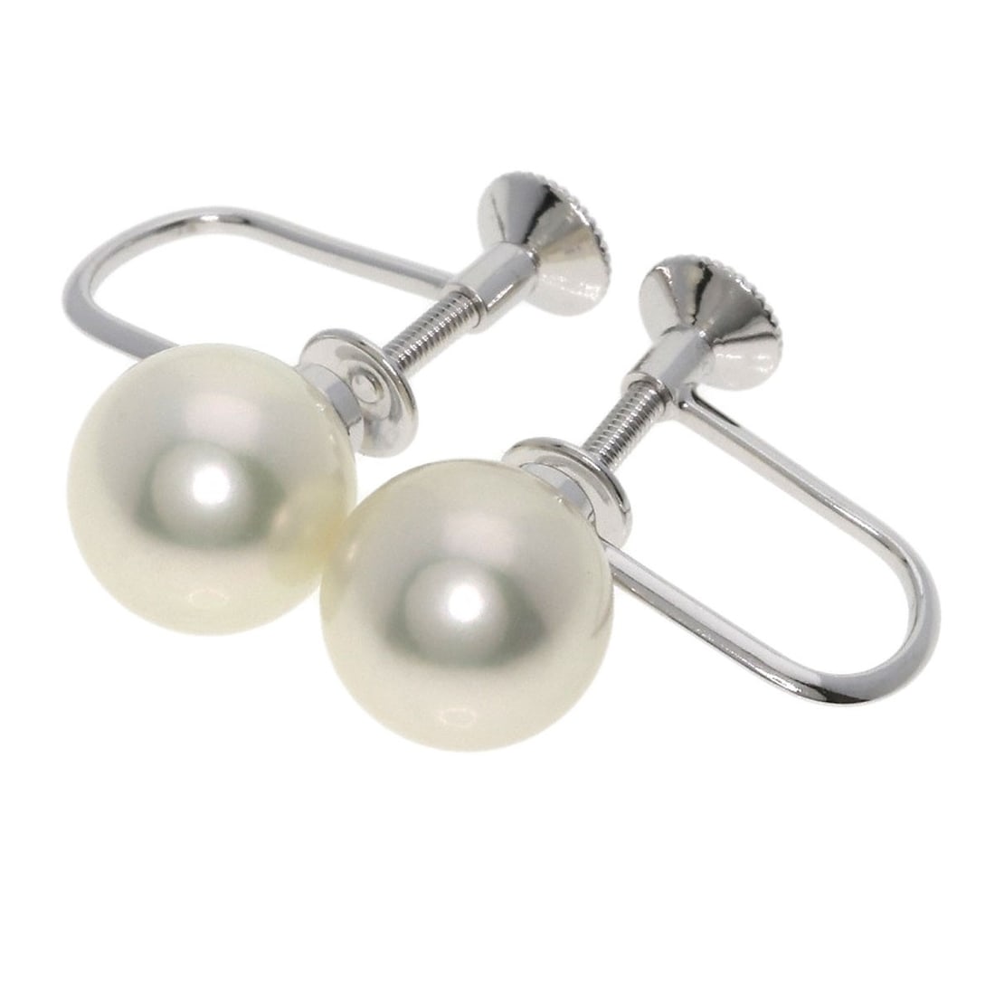 K14 White Gold Mikimoto Pearl Earring Akoya: K14 White Gold Mikimoto Pearl Earring Akoya K14 White Gold Mikimoto Pearl Earring Akoya boasts elegance with its K14 white gold setting and stunning Akoya pearl, creating a sophisticated look. The