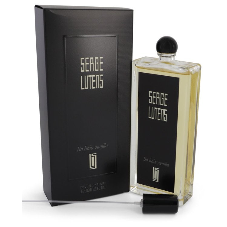 Un Bois Vanille by Serge Lutens Eau De Parfum Spray (Unisex) 3.3 oz: Un Bois Vanille by Serge Lutens Eau De Parfum Spray (Unisex) 3.3 oz Un Bois Vanille by Serge Lutens Eau De Parfum Spray features a sultry, sweet and edgy composition with notes of Black vanilla absolu