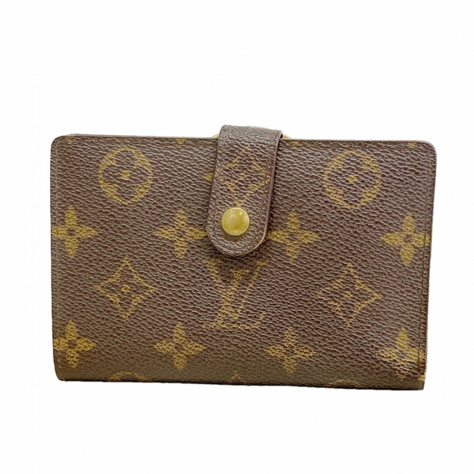 Louis Vuitton Wallet Bi Fold: Louis Vuitton Wallet Bi Fold Brown Louis Vuitton bi-fold wallet with classic design and signature monogram pattern, measuring 9cm x 13.5cm x 2.5cm. This stylish accessory features a timeless blend of 